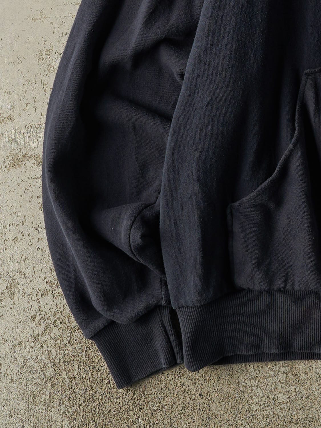Vintage Y2K Navy Blue Dickies Thermal Lined Zip Up Hoodie (L)