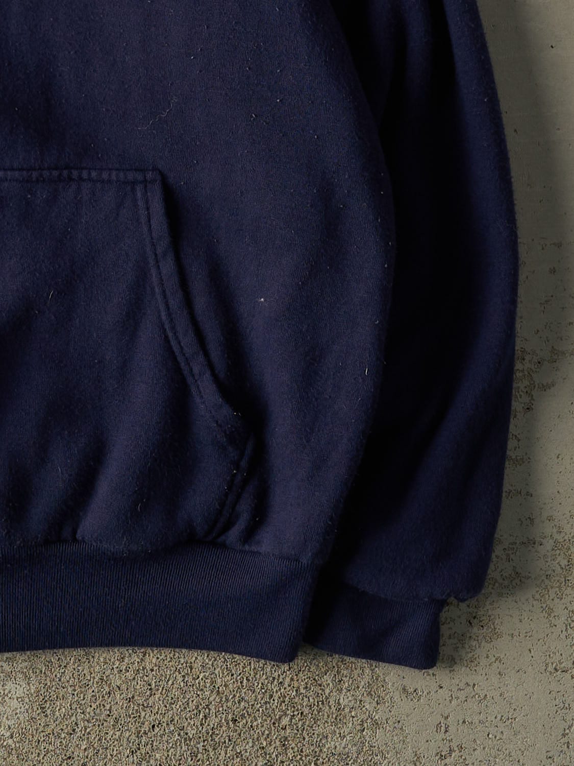 Vintage 80s Navy Blue McGregor Thermal Lined Zip Up Hoodie (M/L)