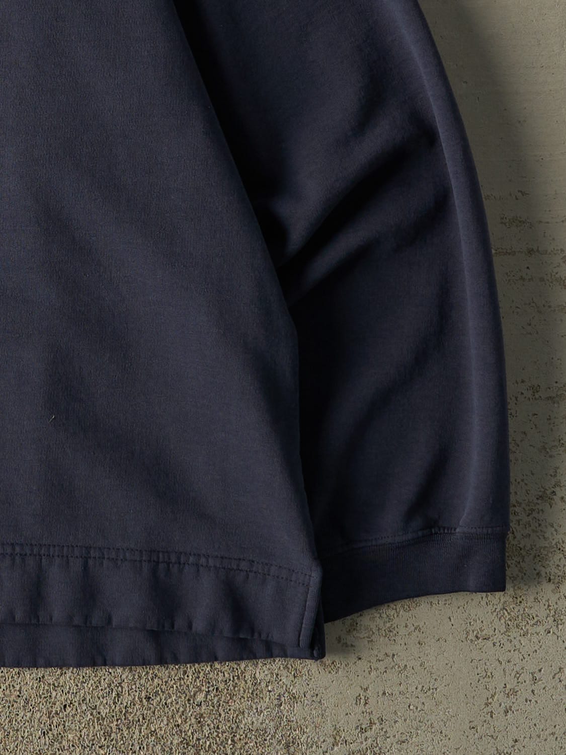 Vintage Y2K Navy Blue Reebok Logo Crewneck (M/L)
