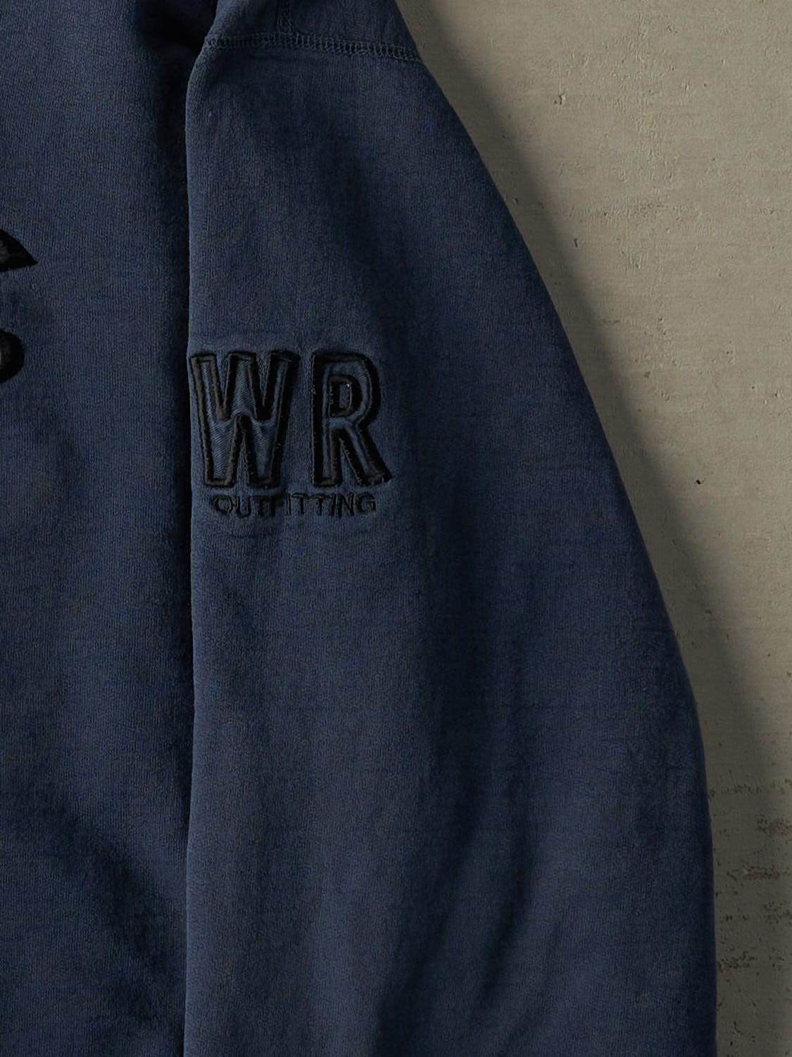 Vintage 00' Navy Blue Wind River Embroidered Crewneck (XL)