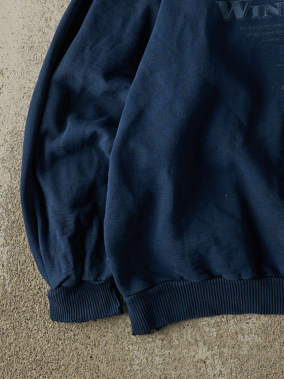 Vintage Y2K Navy Blue Wind River Crewneck (M/L)