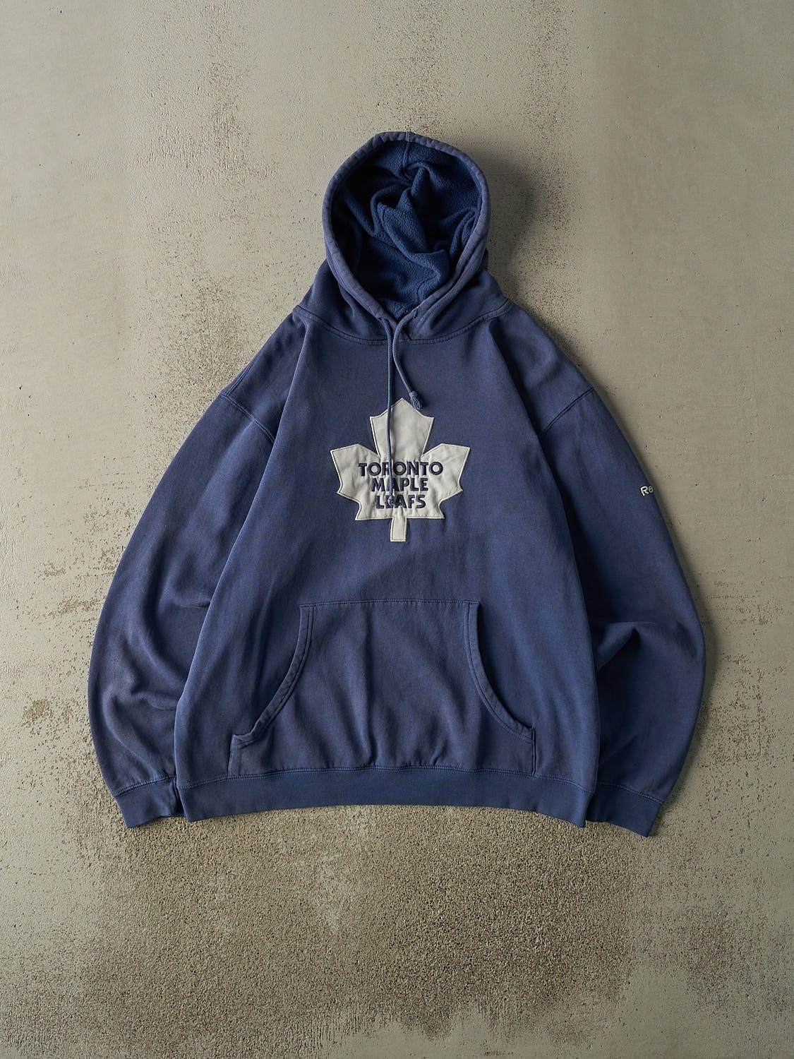 Vintage Y2K Blue Toronto Maple Leafs Embroidered Hoodie (M/L)