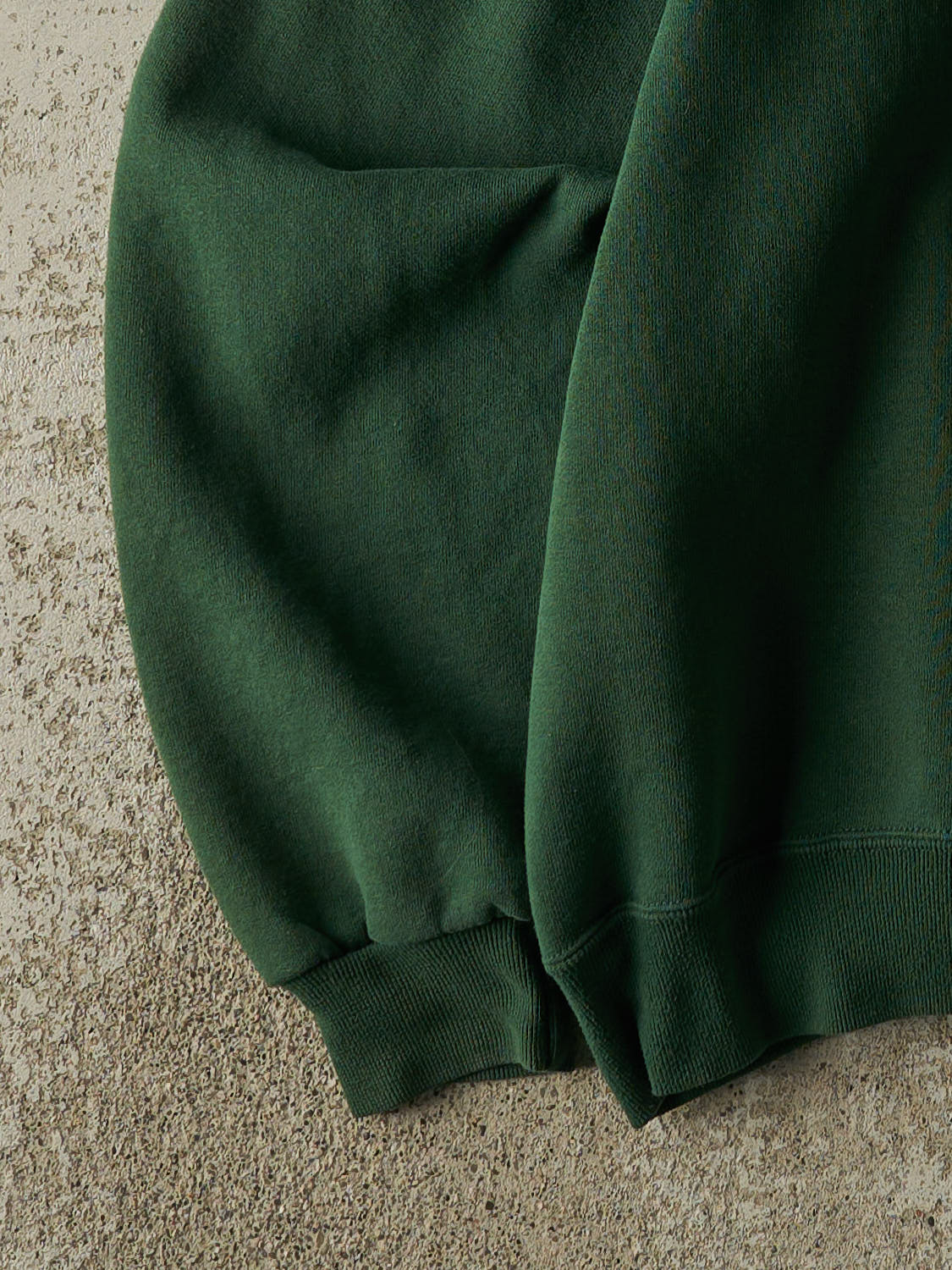 Vintage 90s Green Russell Athletic "Unfuckwithable" Embroidered Slogan Crewneck (M/L)