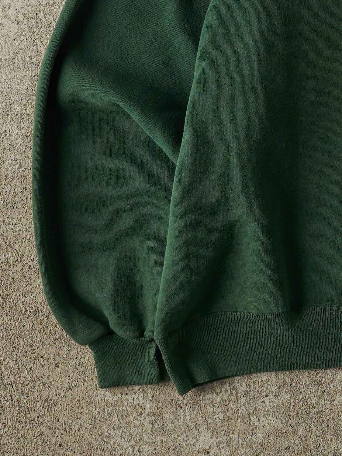 Vintage 90s Green Russell Athletic Greenwood Lake Embroidered Crewneck (S)