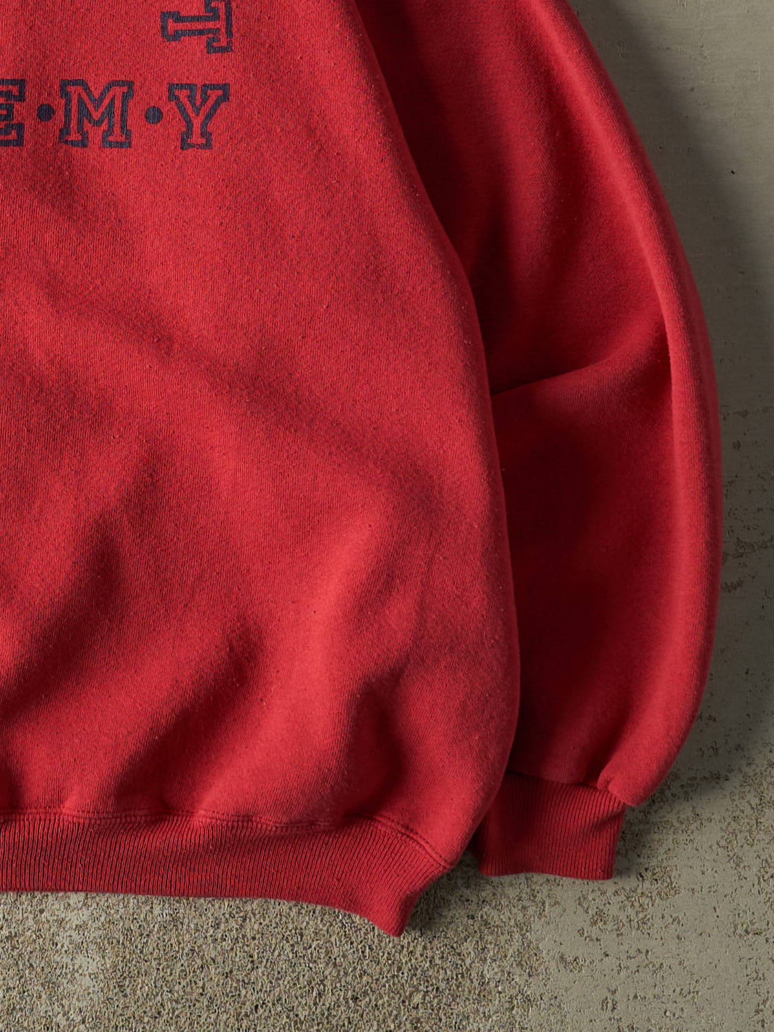 Vintage 90s Sun Faded Red Bum Equipment Crewneck (XL/XXL)