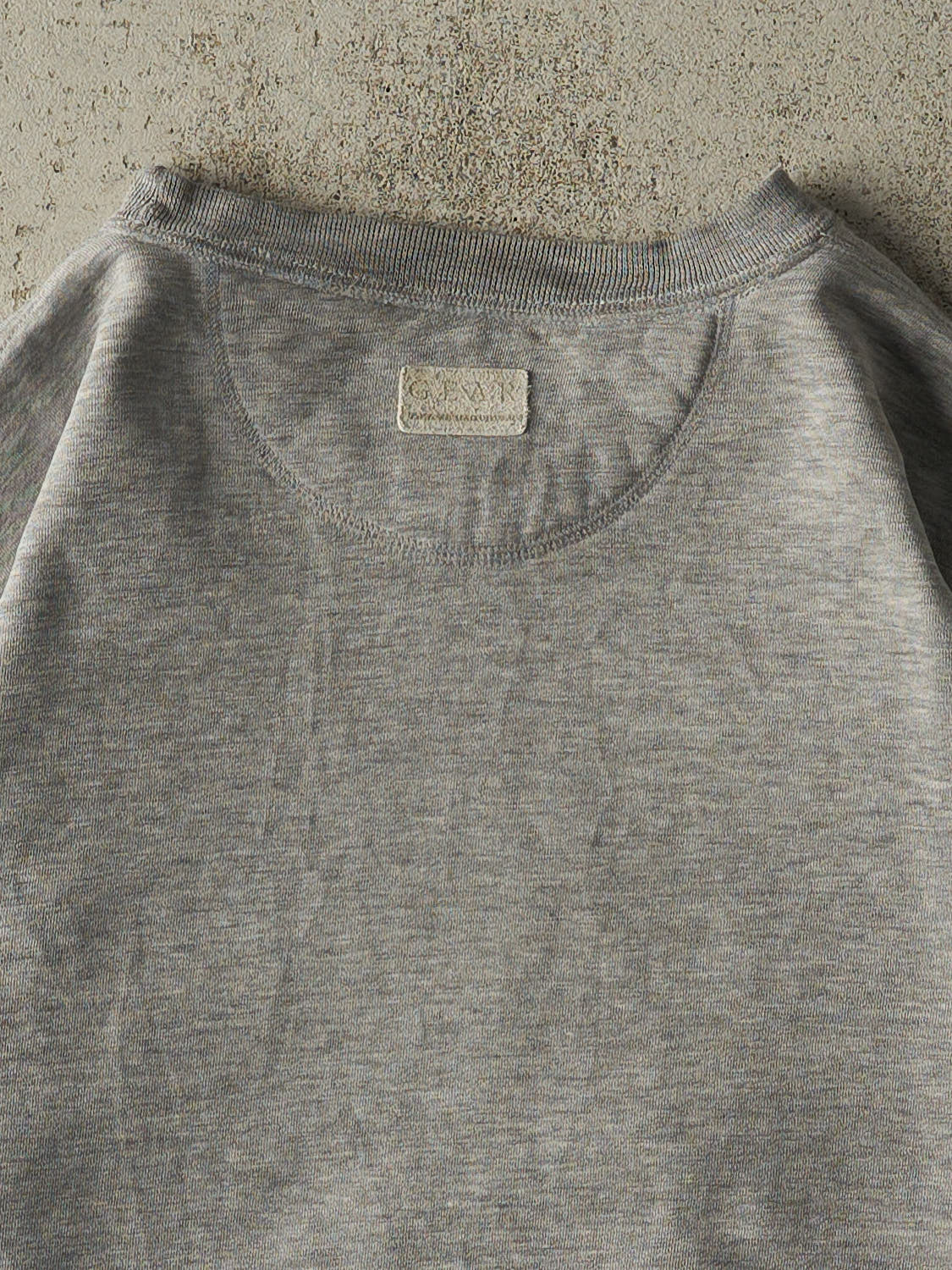 Vintage 90s Grey Capital Embroidered Crewneck (L/XL)