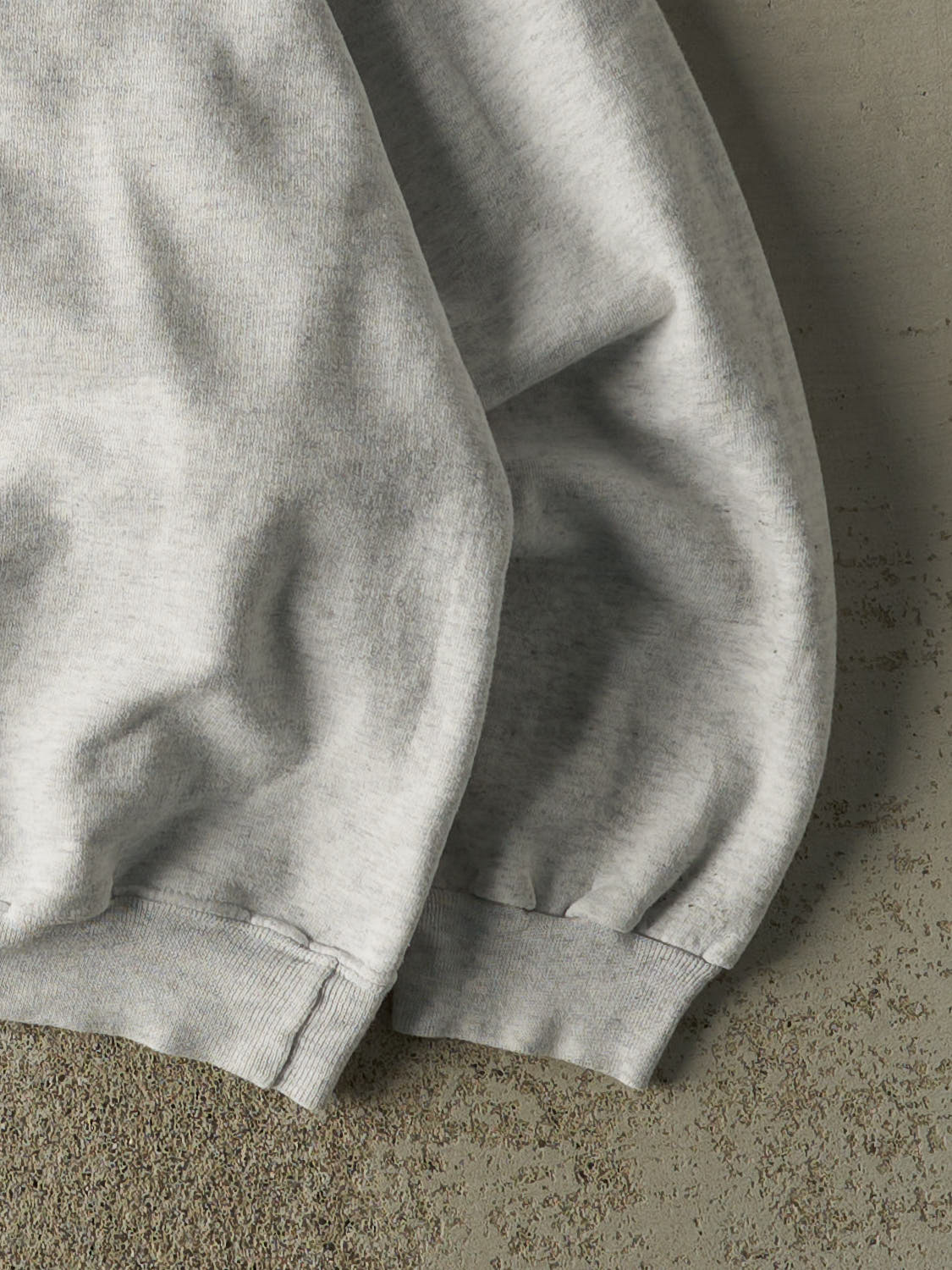 Vintage 90s Heather Grey Arm & Hammer Logo Crewneck (M)