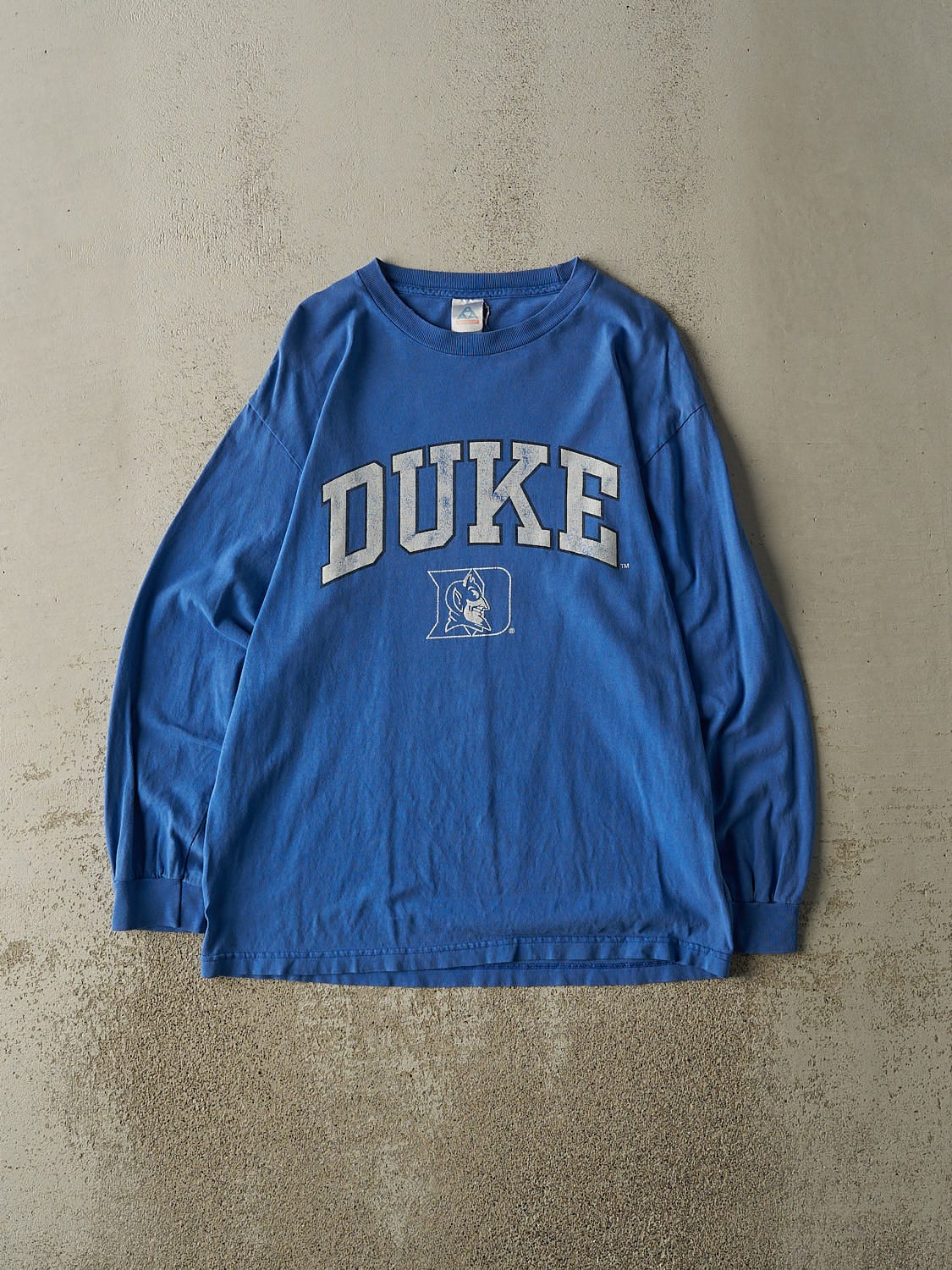 Vintage Y2K Blue Duke University Long Sleeve (L)