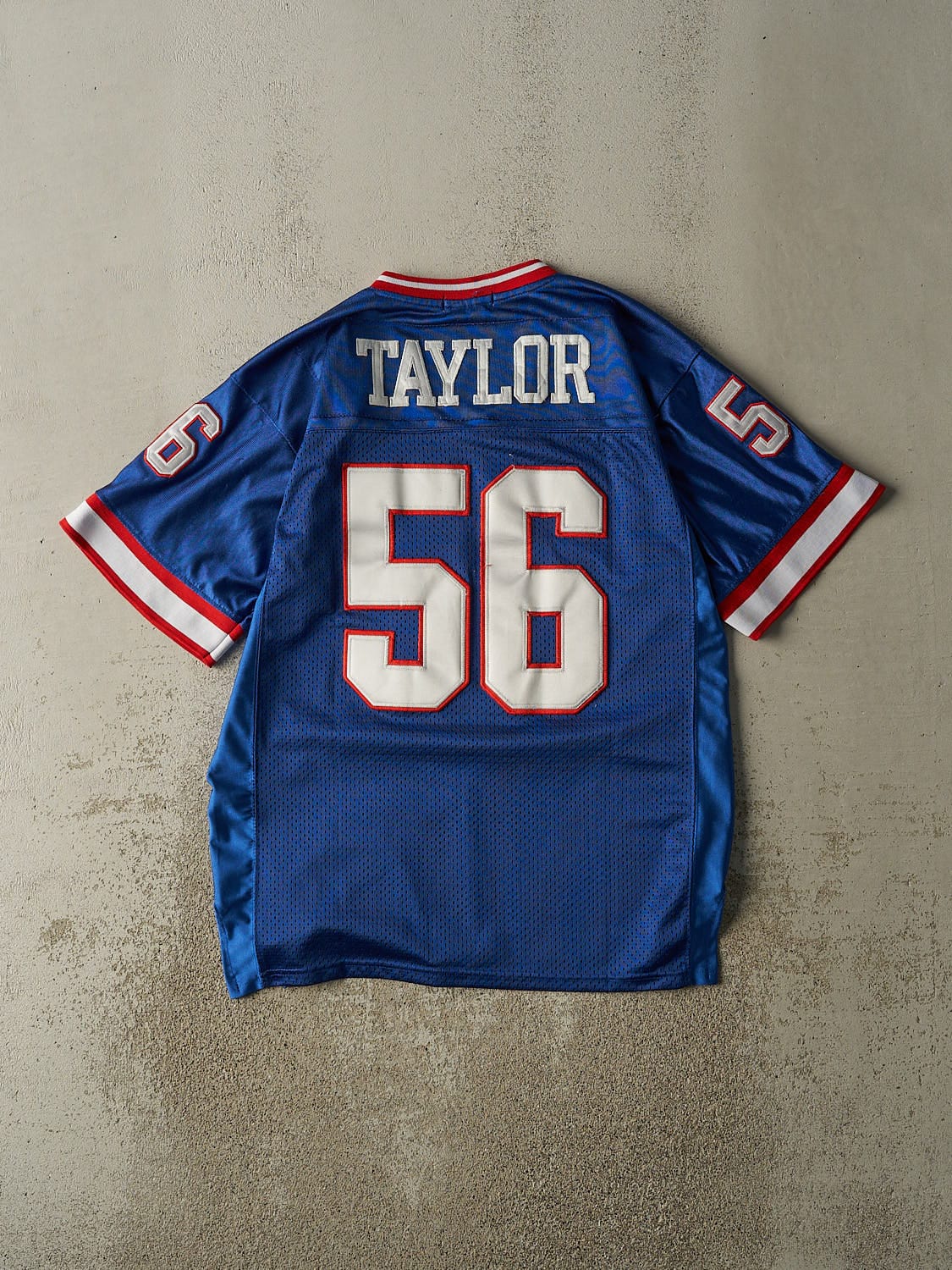 Vintage Y2K Blue New York Giants Lawrence Taylor Football Jersey (XL/XXL)