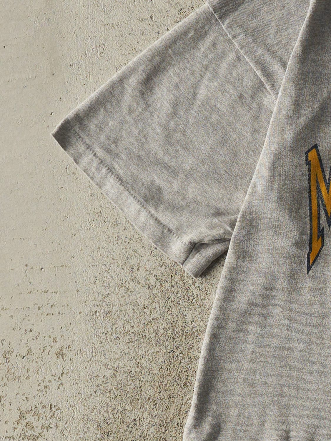 Vintage 80s Grey University of Michigan Single Stitch Tee (S/M)