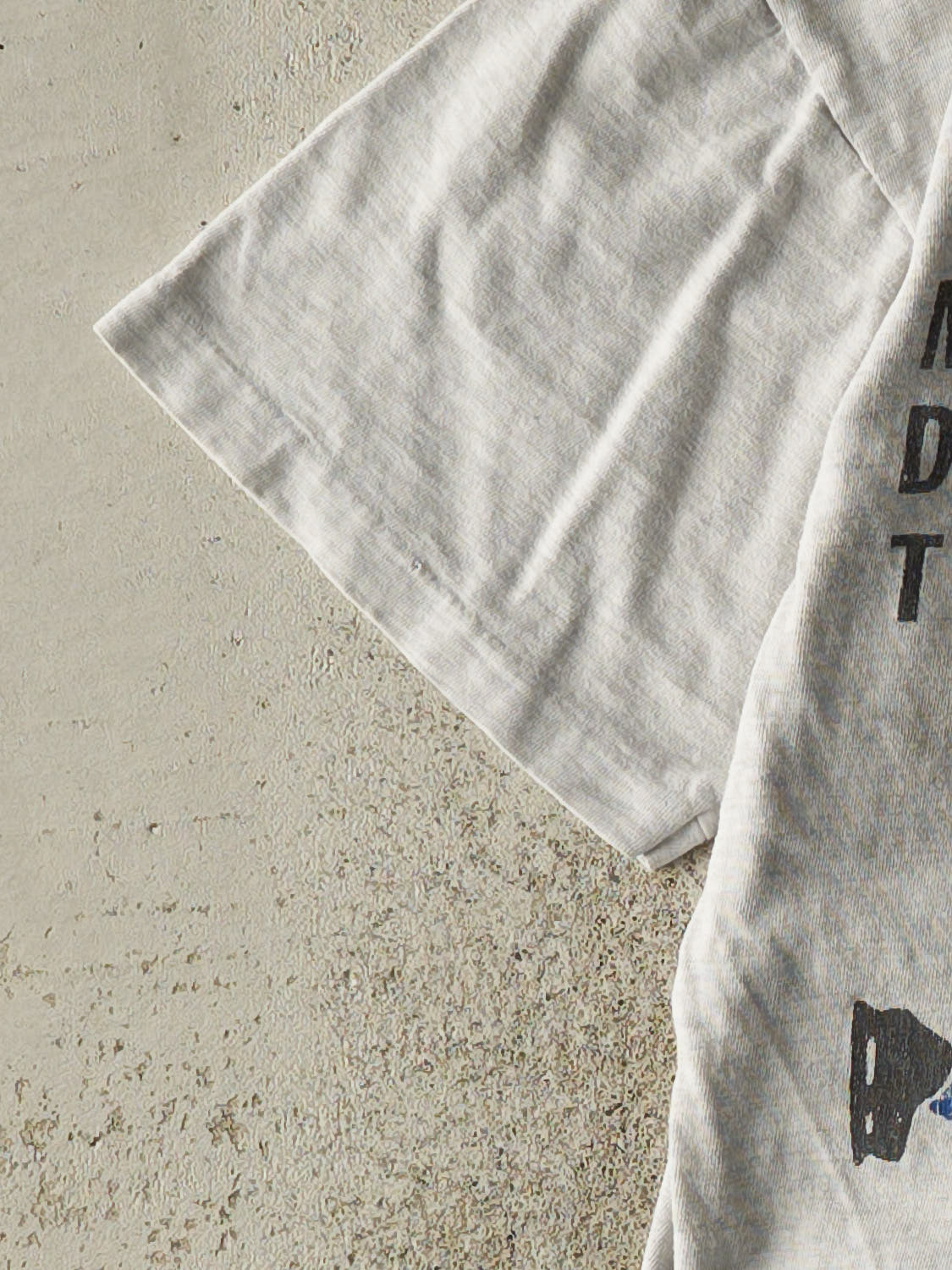 Vintage 92' Heather Grey USA Hockey Tee (S/M)