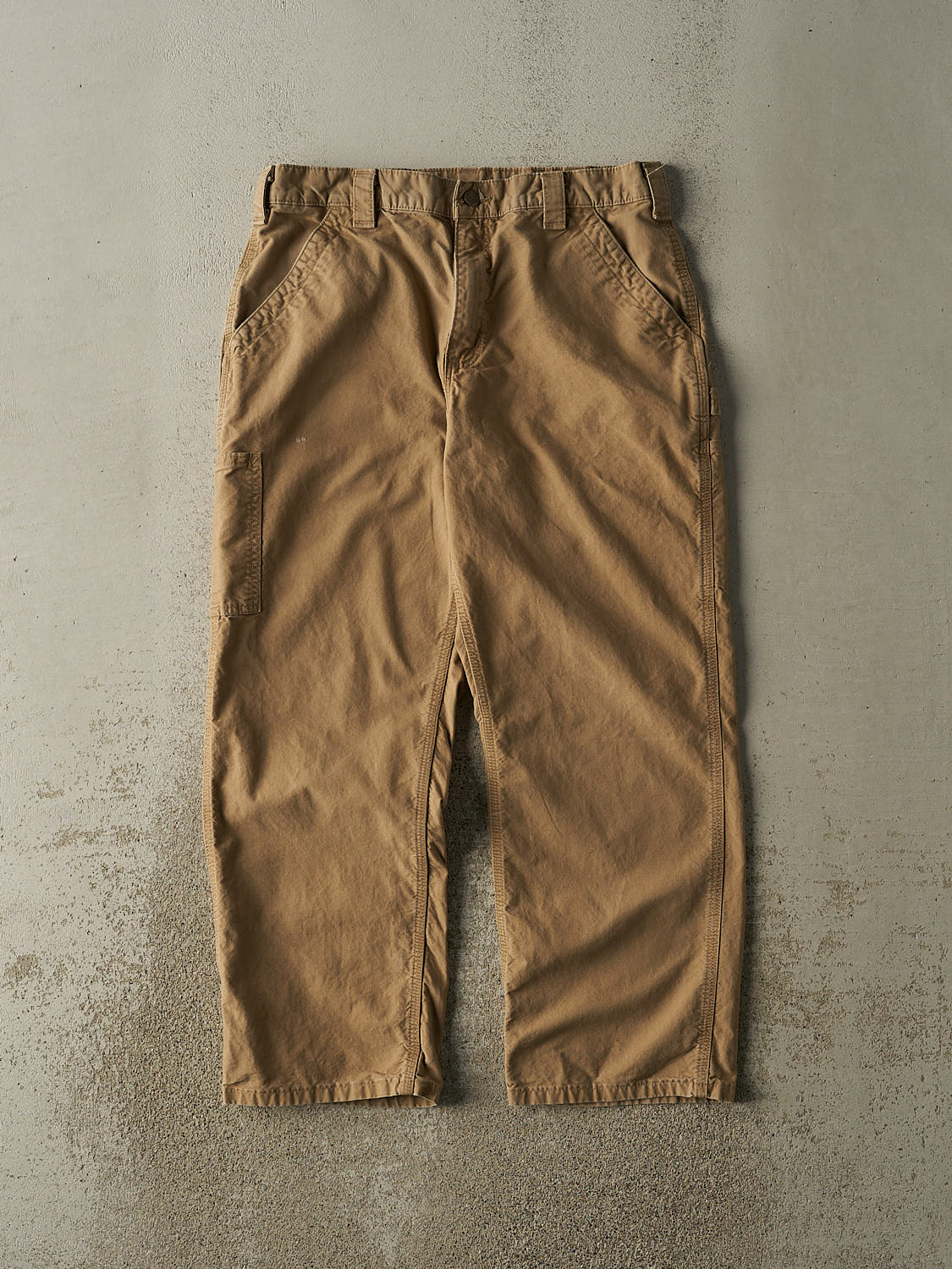 Vintage Y2K Beige Carhartt Carpenter Pants (33x28.5)