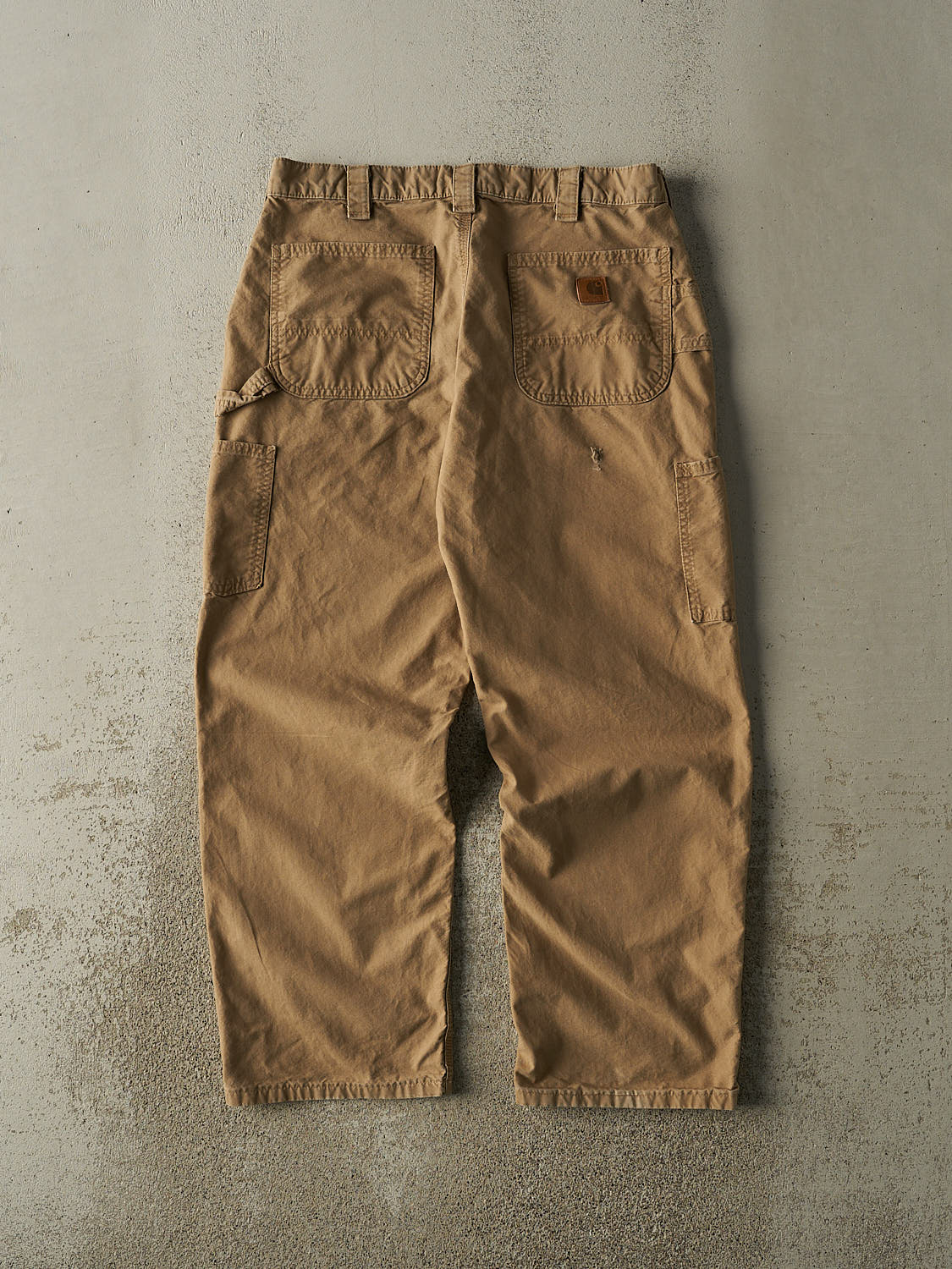 Vintage Y2K Beige Carhartt Carpenter Pants (33x28.5)