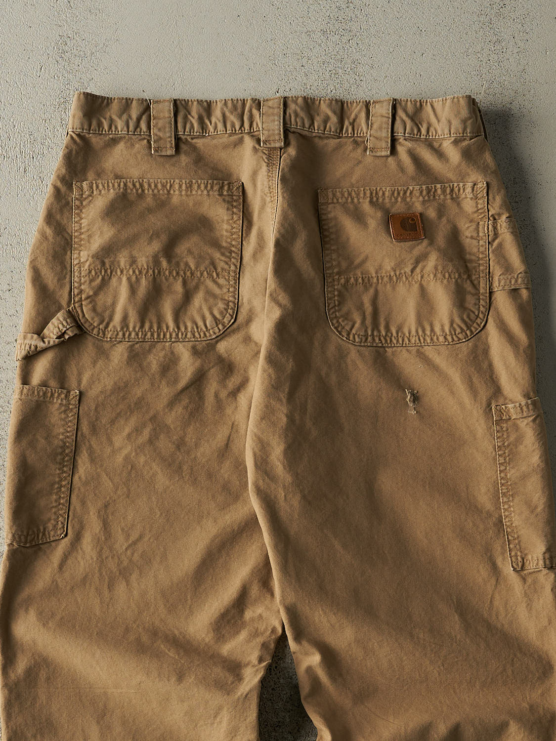 Vintage Y2K Beige Carhartt Carpenter Pants (33x28.5)