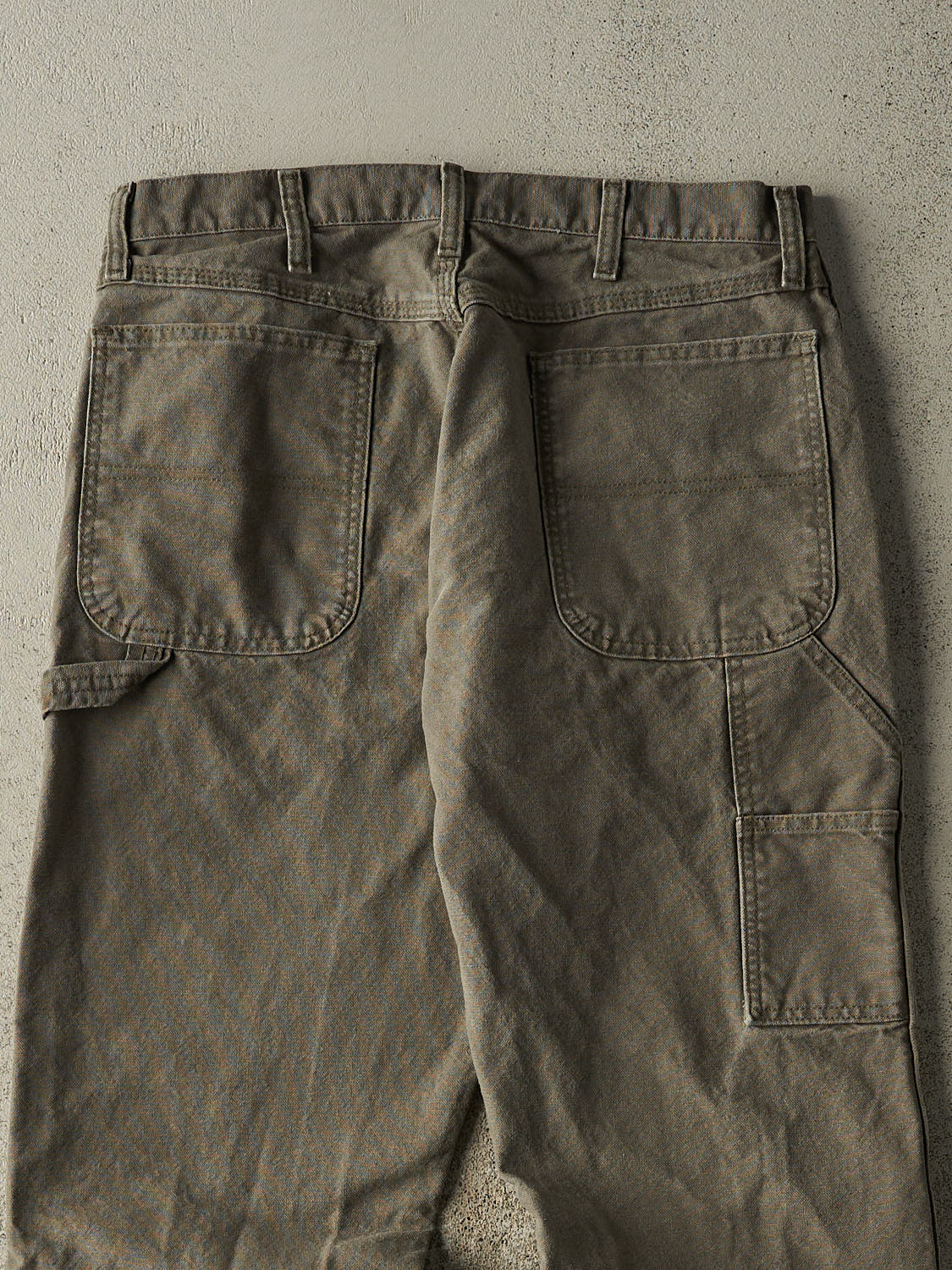 Vintage 90s Green Rustler Carpenter Pants (33x29)