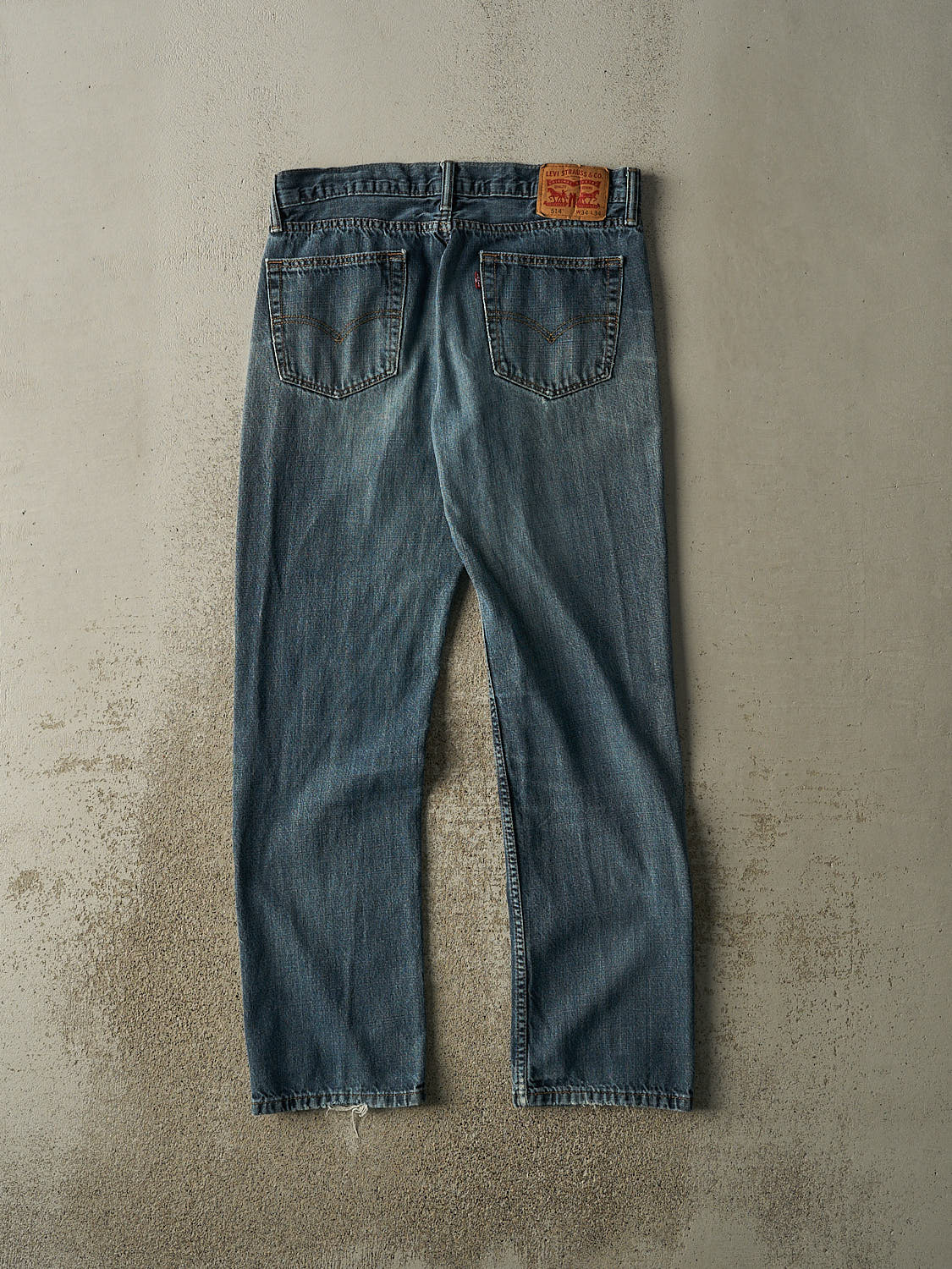 Vintage Y2K Dark Wash Levi's 514 Jeans (33x32)