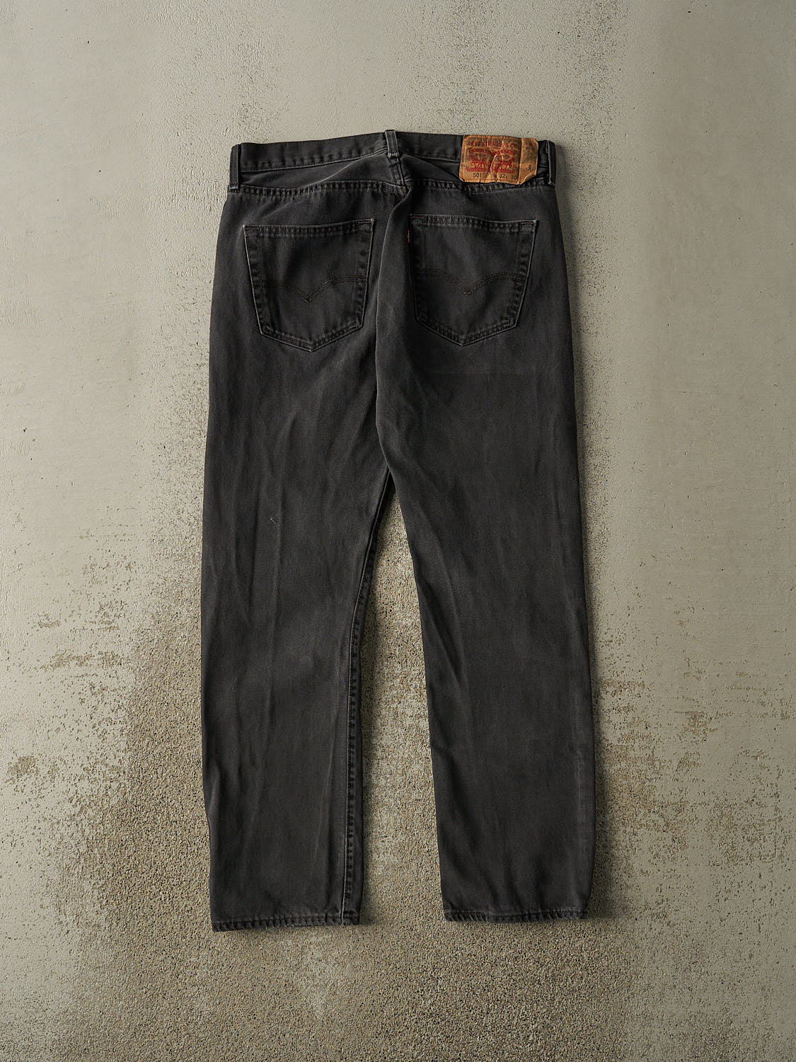 Vintage Y2K Faded Black Levi's 501 Denim Pants (32x29)