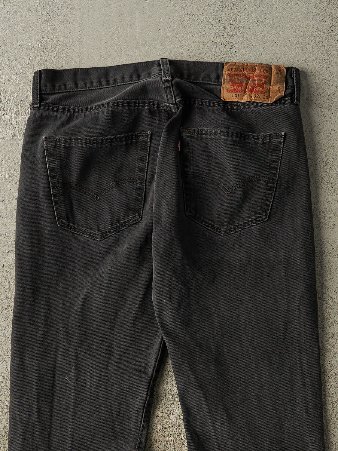 Vintage Y2K Faded Black Levi's 501 Denim Pants (32x29)