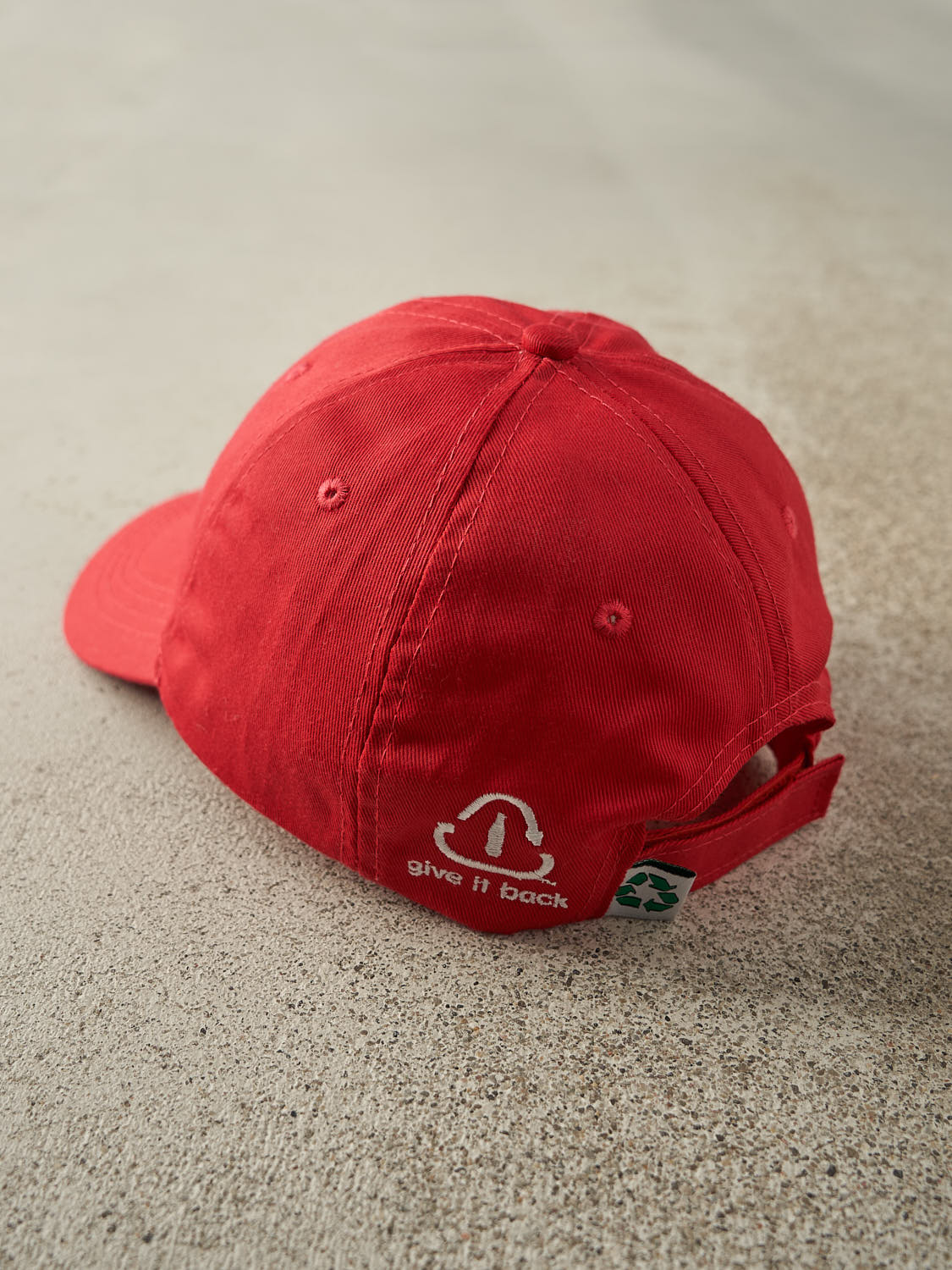 Vintage Y2K Red Coca Cola Embroidered Velcro Hat (O/S)
