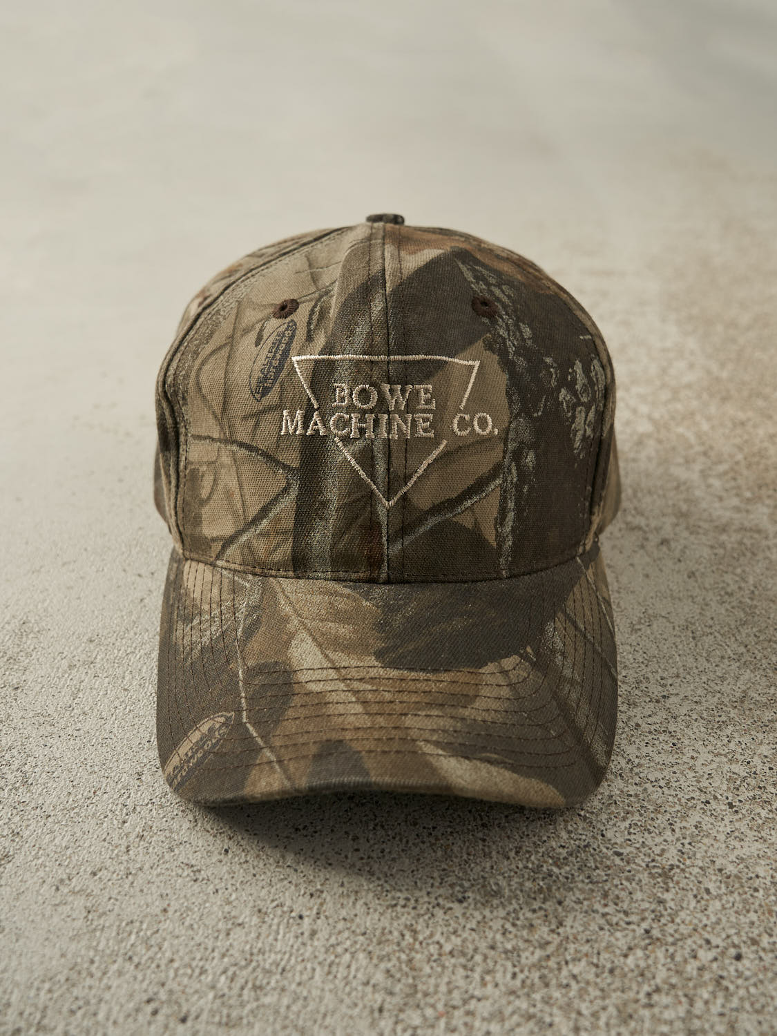 Vintage 90s Camo Realtree x Bowe Machines Co Strapback (O/S)