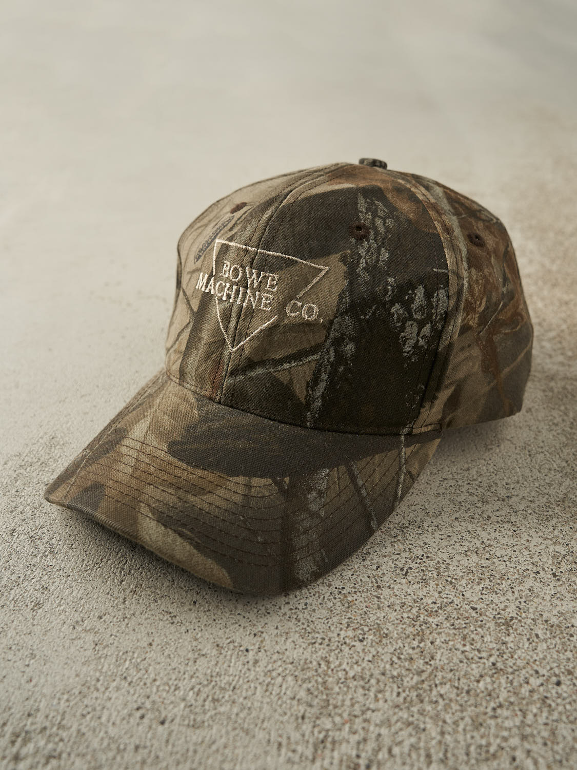 Vintage 90s Camo Realtree x Bowe Machines Co Strapback (O/S)