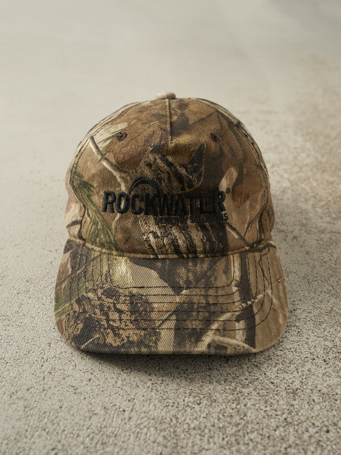 Vintage 90s Camo Embroidered Strapback (O/S)