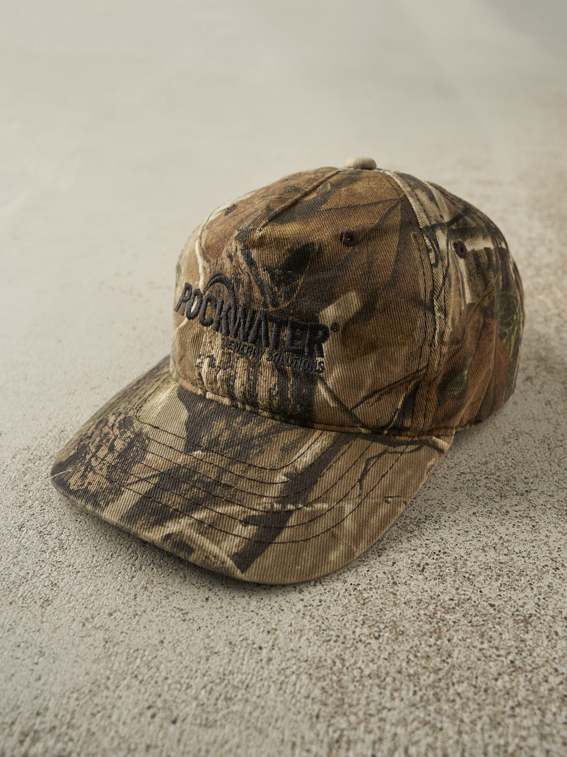 Vintage 90s Camo Embroidered Strapback (O/S)