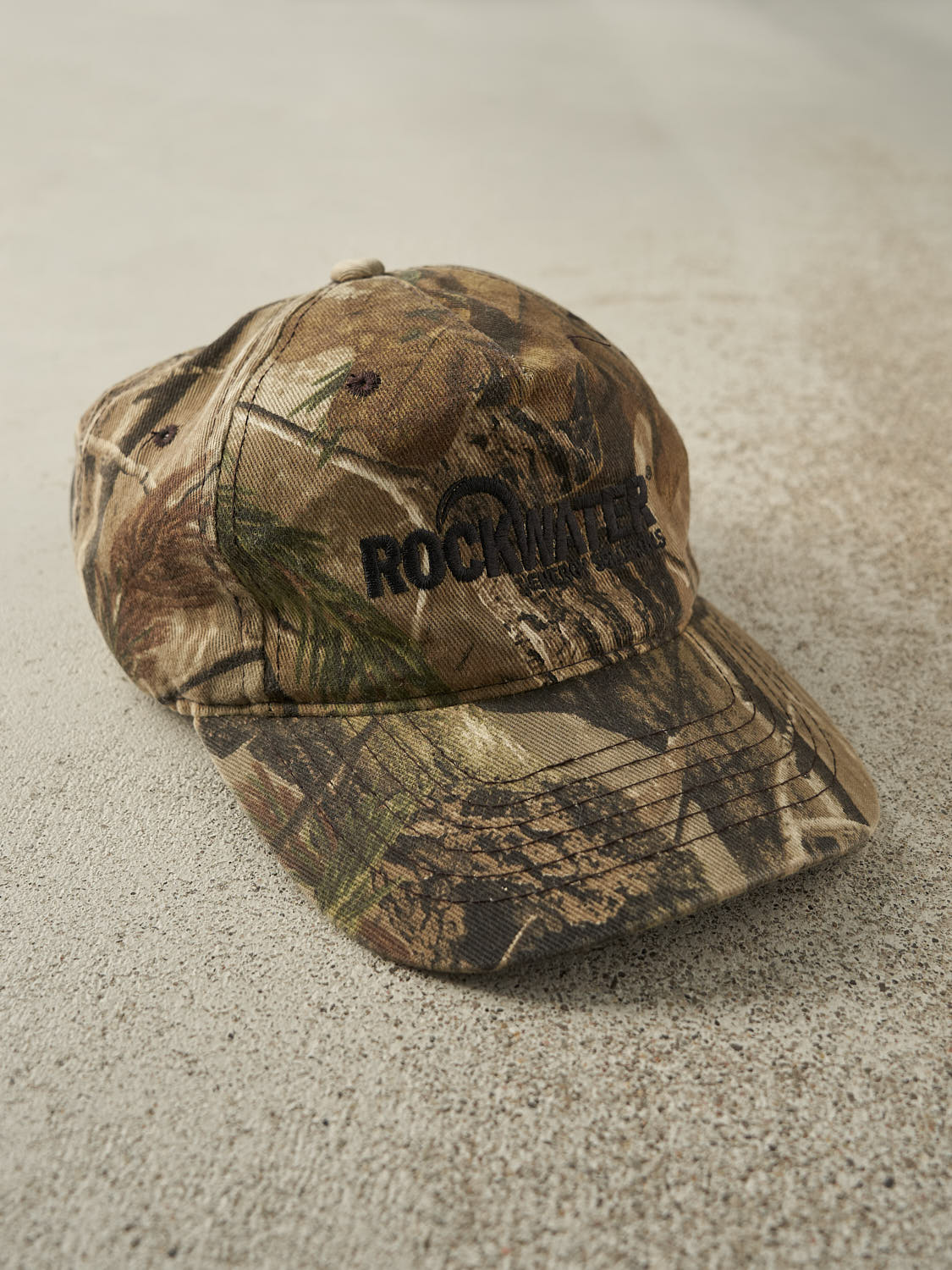 Vintage 90s Camo Embroidered Strapback (O/S)
