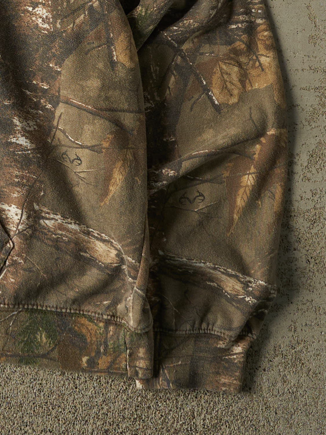 Vintage 90s Camo Realtree Logo Hoodie (XL)