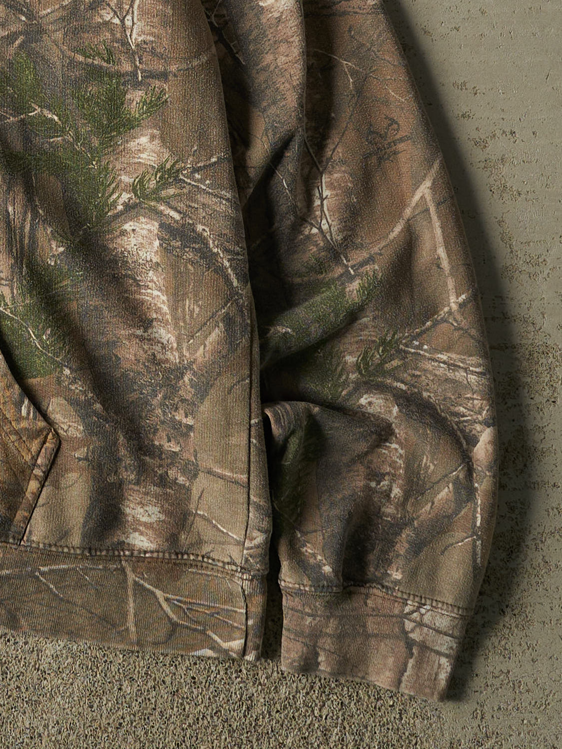 Vintage 90s Camo Realtree Logo Hoodie (XL)