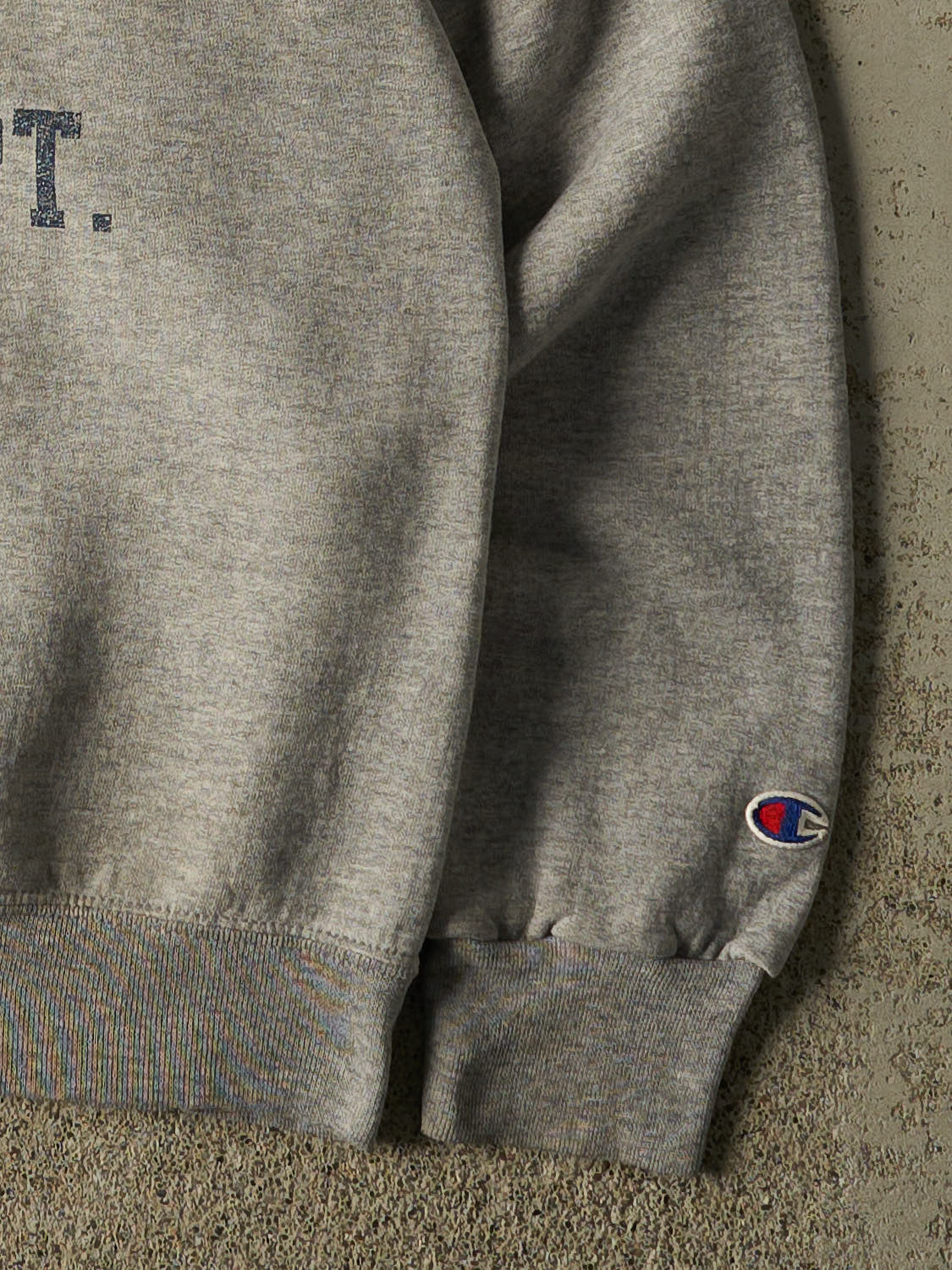Vintage 90s Grey BYU Champion Crewneck (S/M)