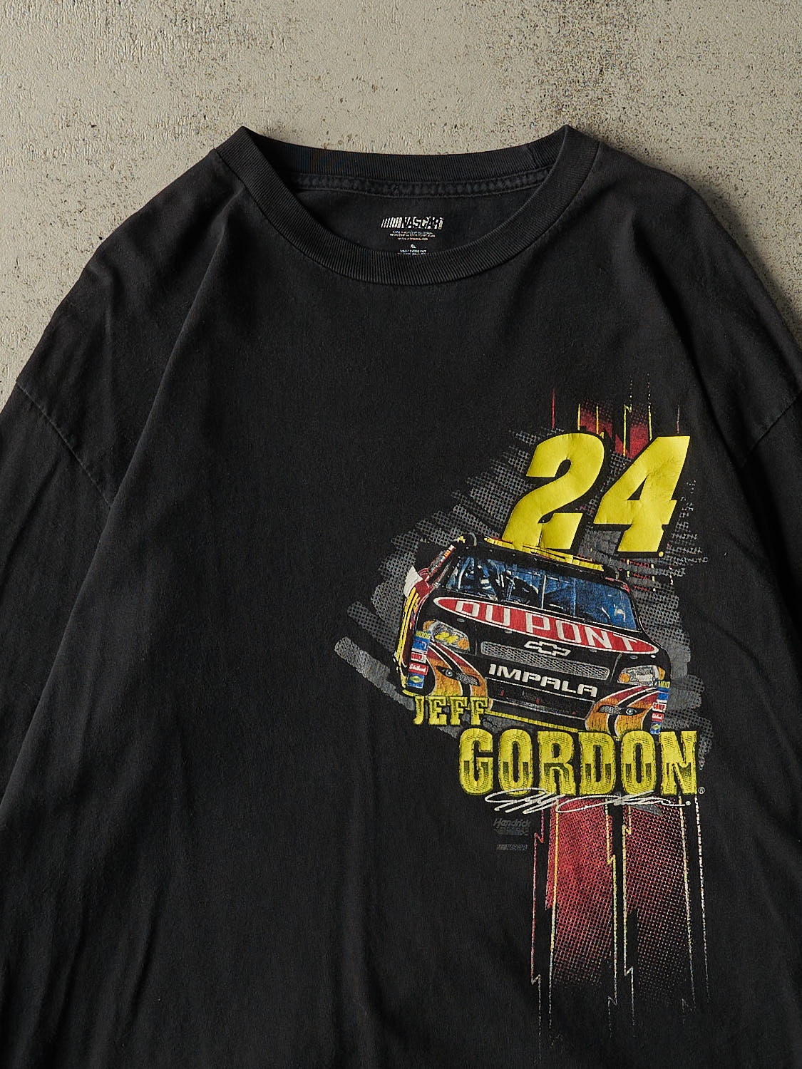 Vintage Y2K Black Jeff Gordon Nascar Long Sleeve (L/XL)