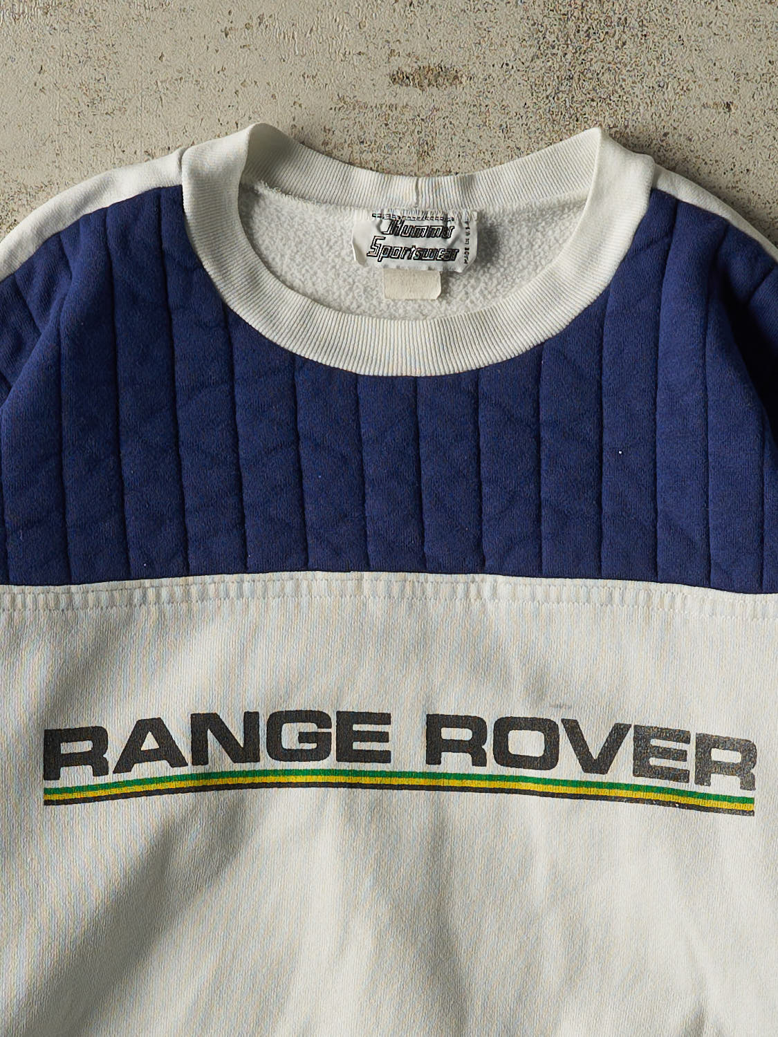 Vintage 80s RARE White Range Rover Crewneck (M/L)