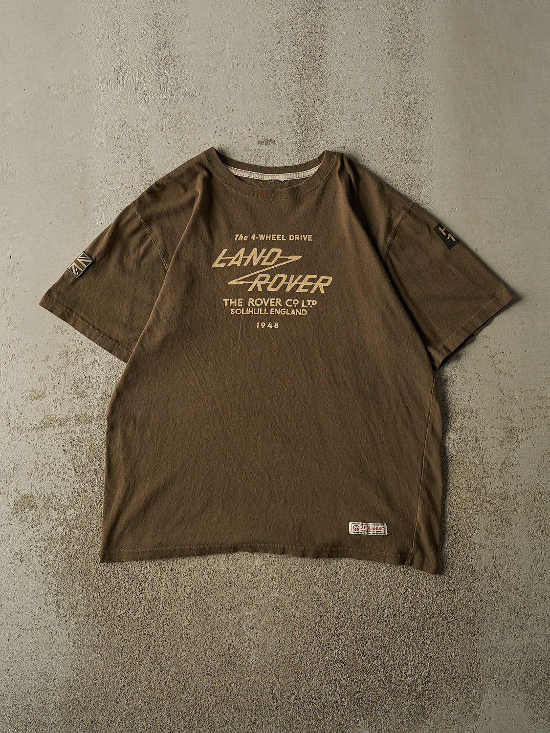Vintage Y2K Green Land Rover Tee (L/XL)