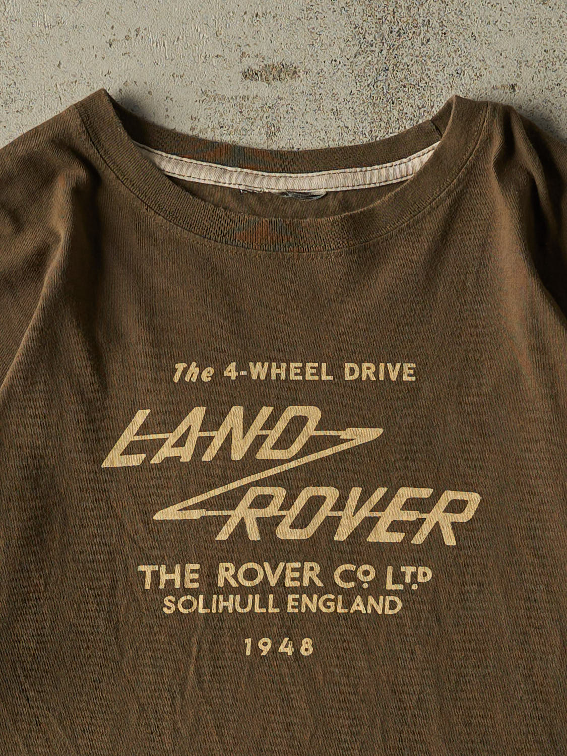 Vintage Y2K Green Land Rover Tee (L/XL)