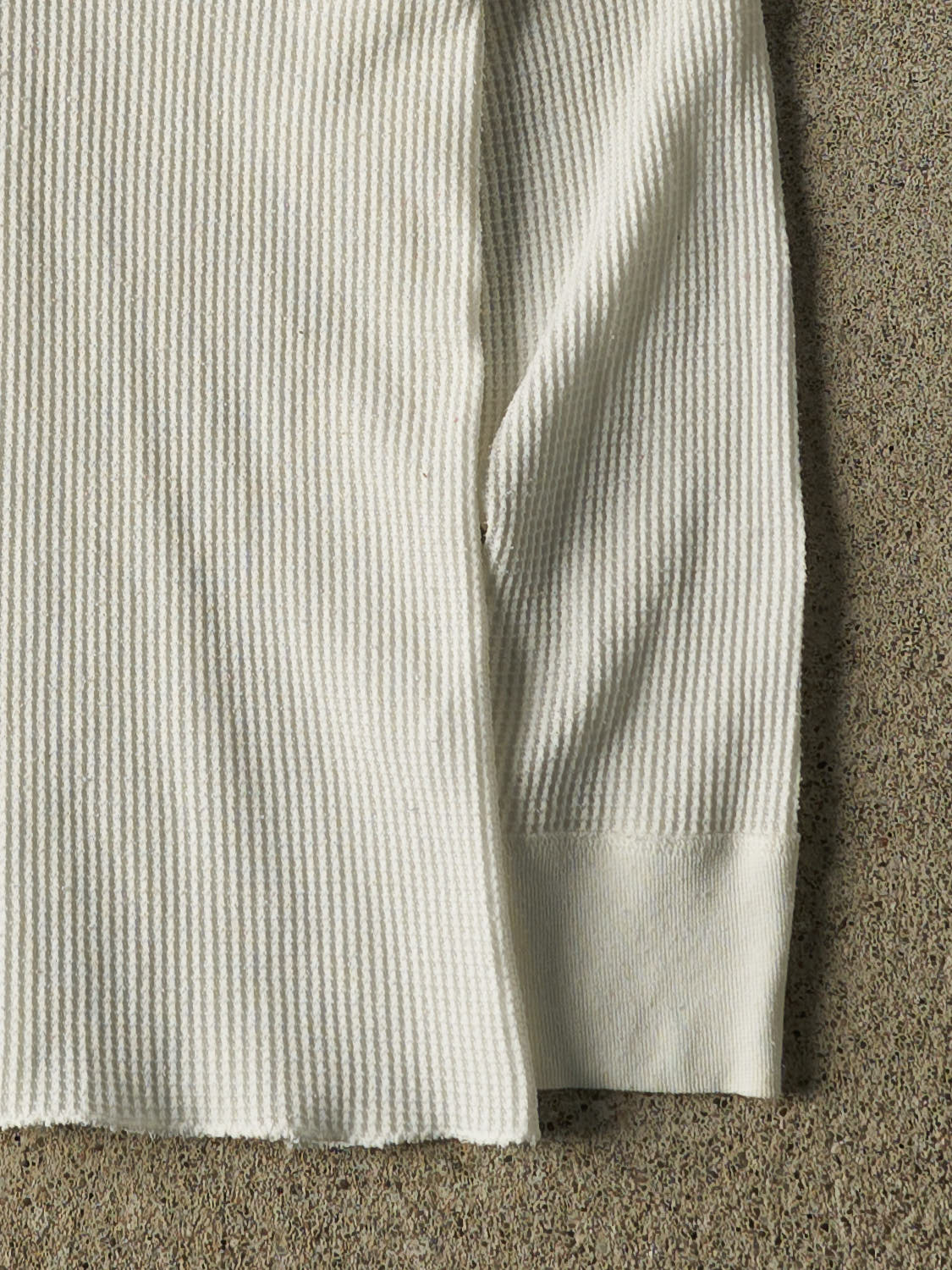 Vintage 90s White Thermal Long Sleeve (XXS)