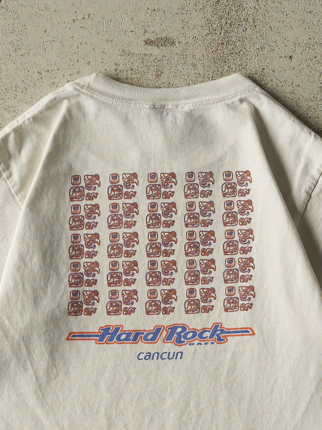 Vintage 90s White Hard Rock Cafe Cancun Tee (XS/S)