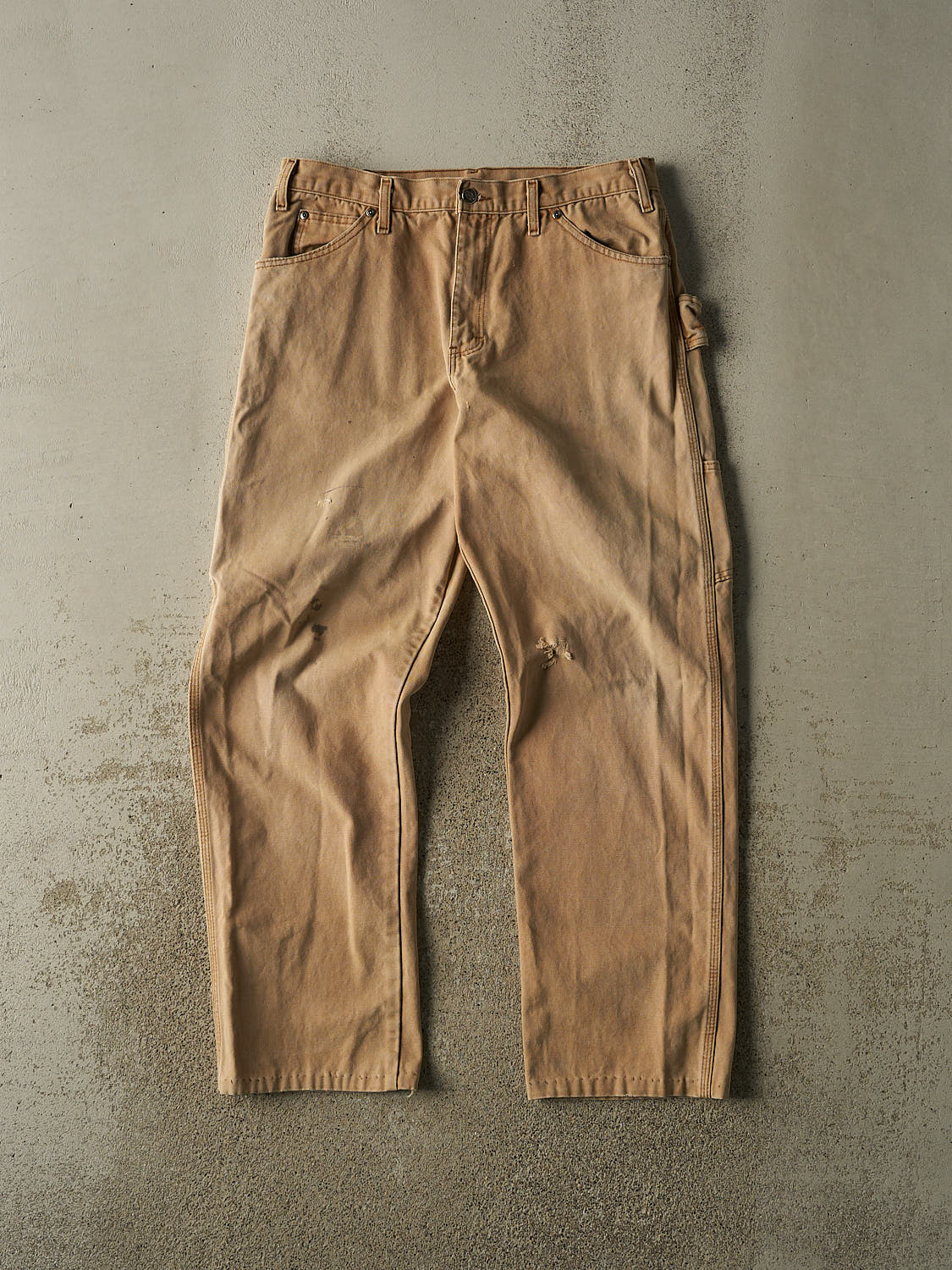 Vintage 90s Beige Dickies Carpenter Pants (33x31)