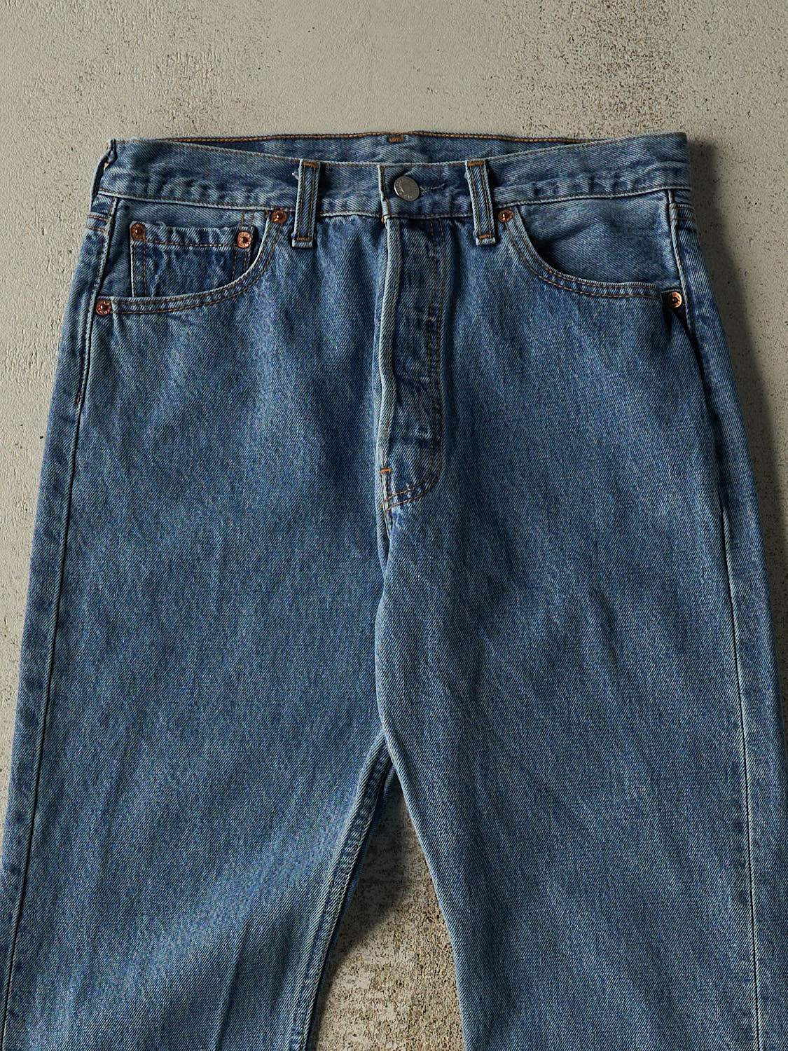 Vintage 90s Dark Wash Levi's 501 Jeans (29x29.5)