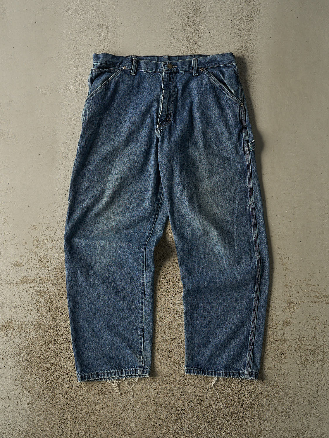 Vintage 90s Dark Wash Wrangler Carpenter Jeans (35x29.5)
