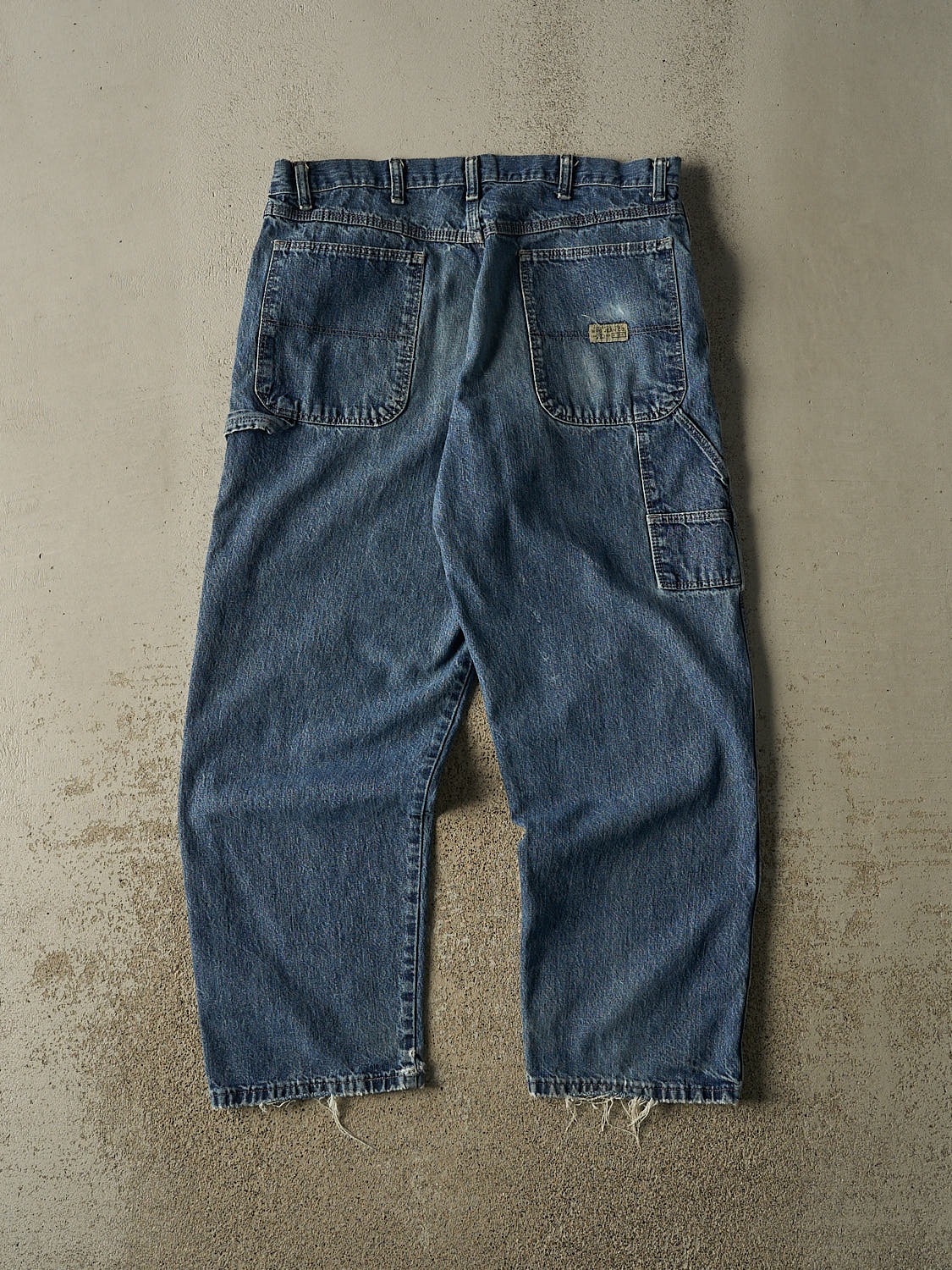 Vintage 90s Dark Wash Wrangler Carpenter Jeans (35x29.5)
