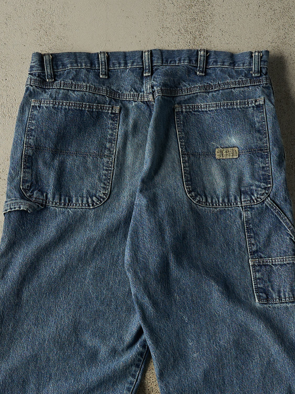 Vintage 90s Dark Wash Wrangler Carpenter Jeans (35x29.5)