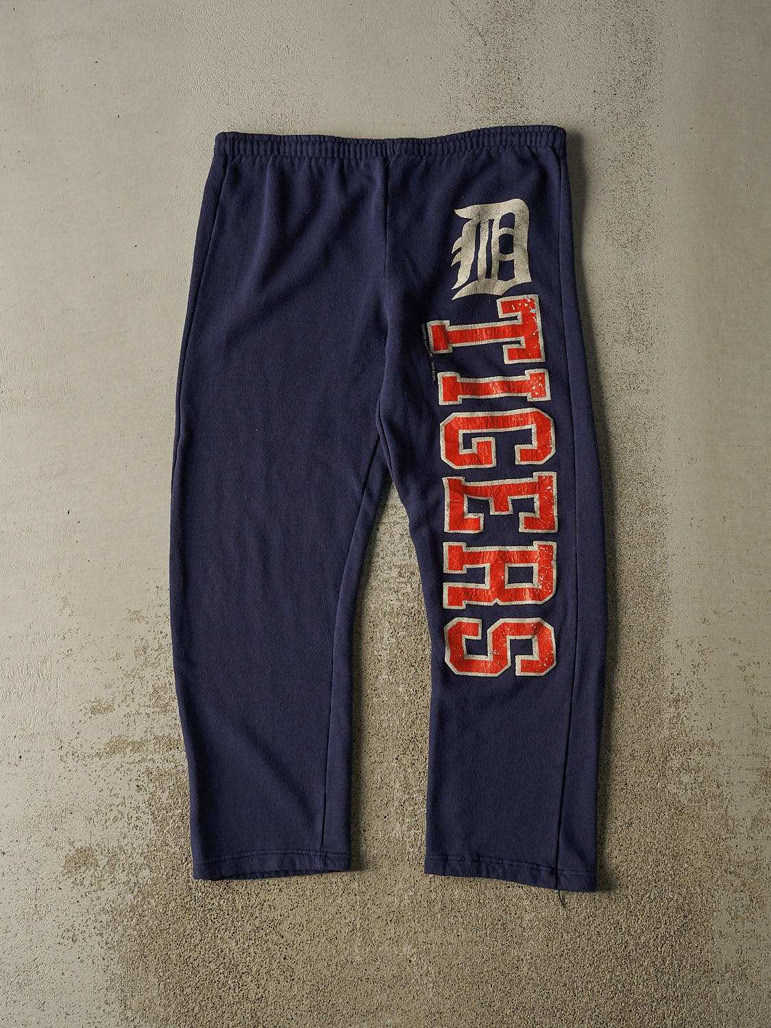 Vintage 88' Navy Blue Detroit Tigers Sweat Pants (34x27)