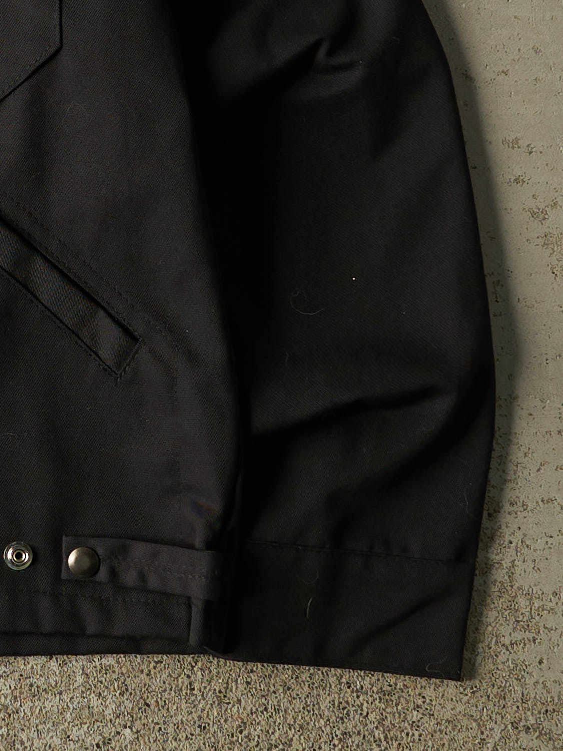 Vintage 80s Black Land Rover Work Jacket (S/M)
