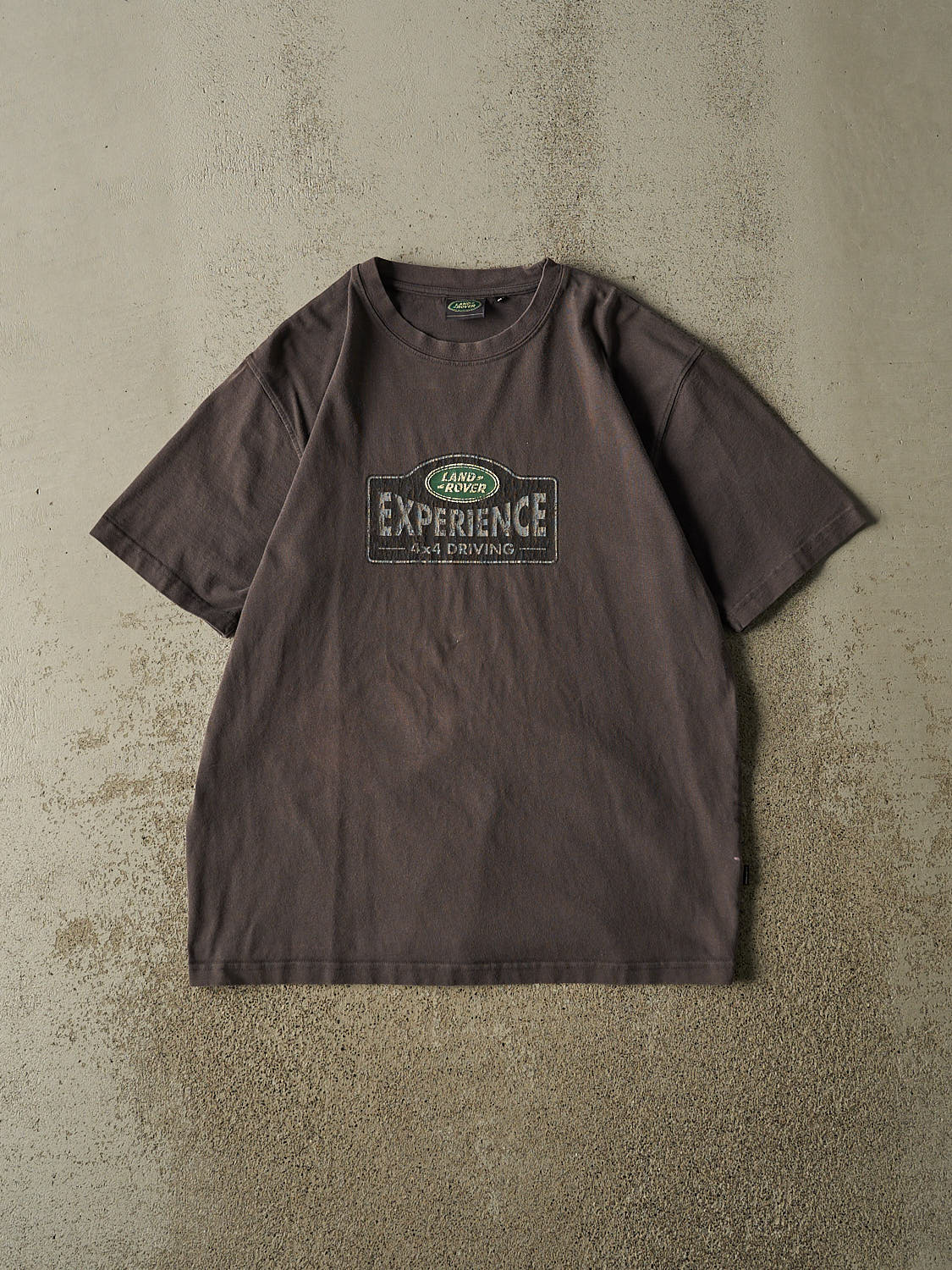 Vintage 00' Charcoal Grey Land Rover Experience Tee (M/L)