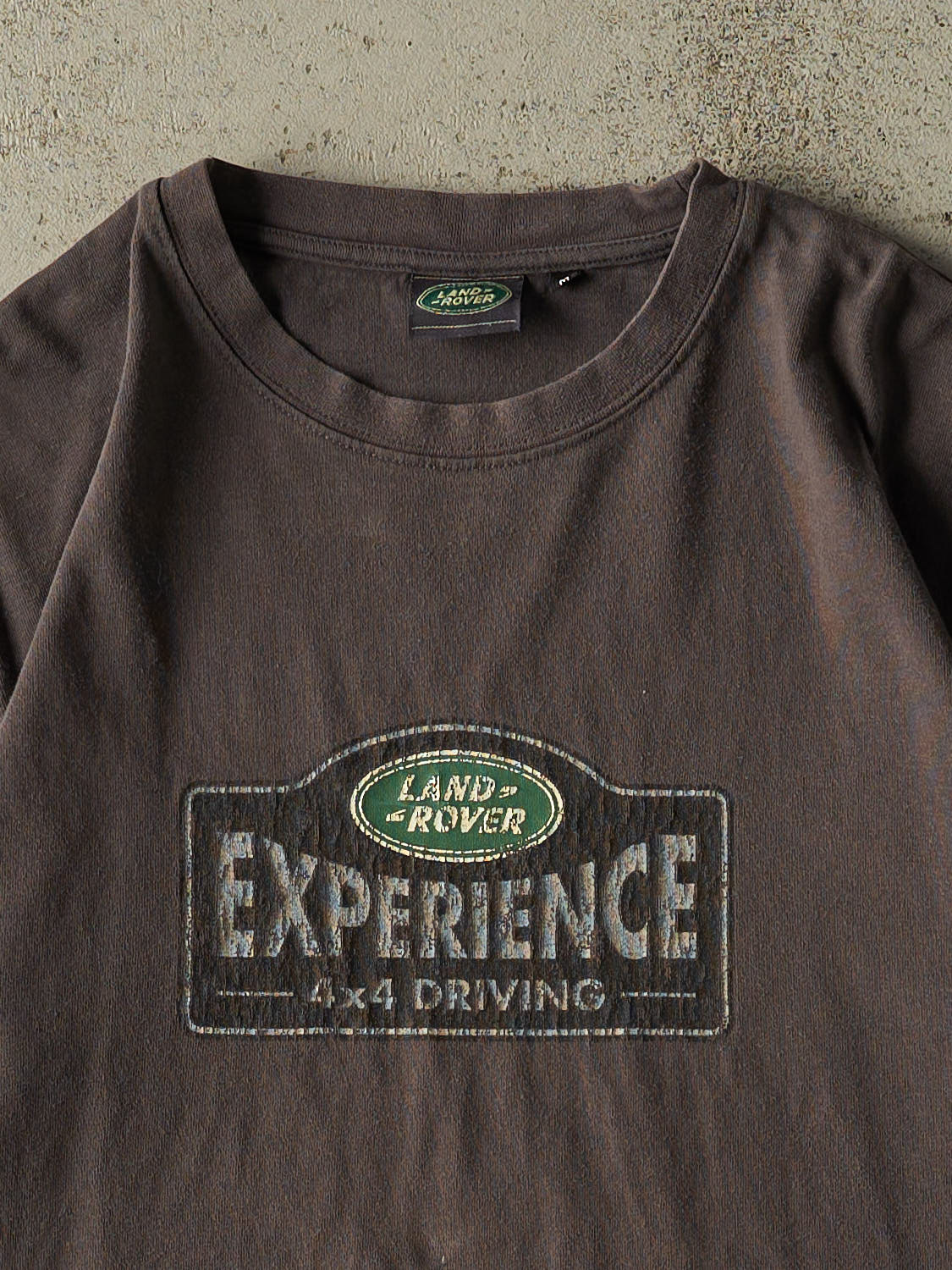 Vintage 00' Charcoal Grey Land Rover Experience Tee (M/L)