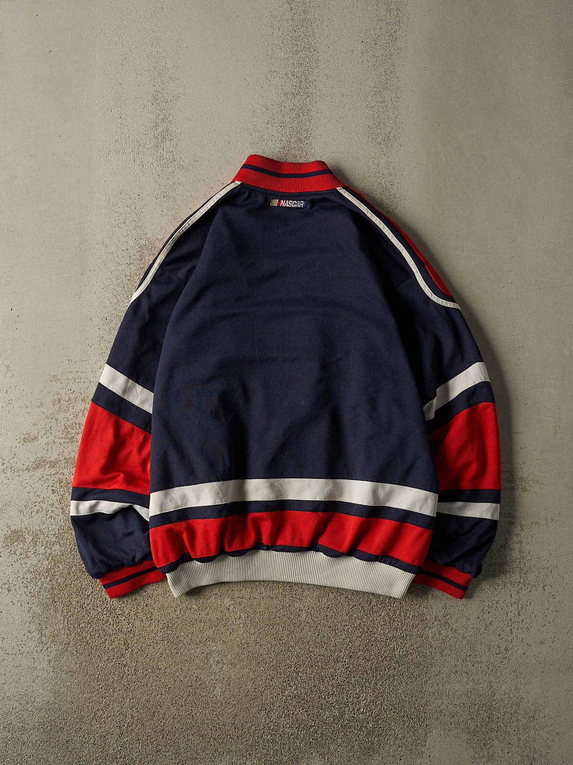 Vintage Y2K Navy Blue Jeff Gordon Nascar Reversible Jacket (XXL)