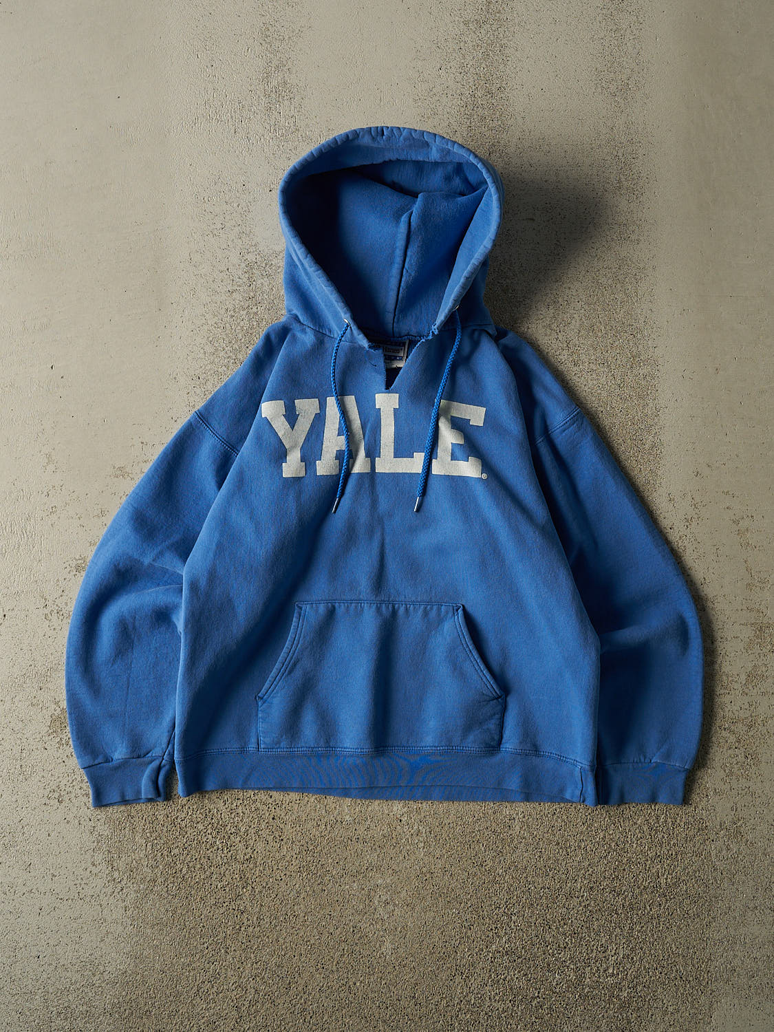 Vintage 90s Blue Yale University Hoodie (S/M)