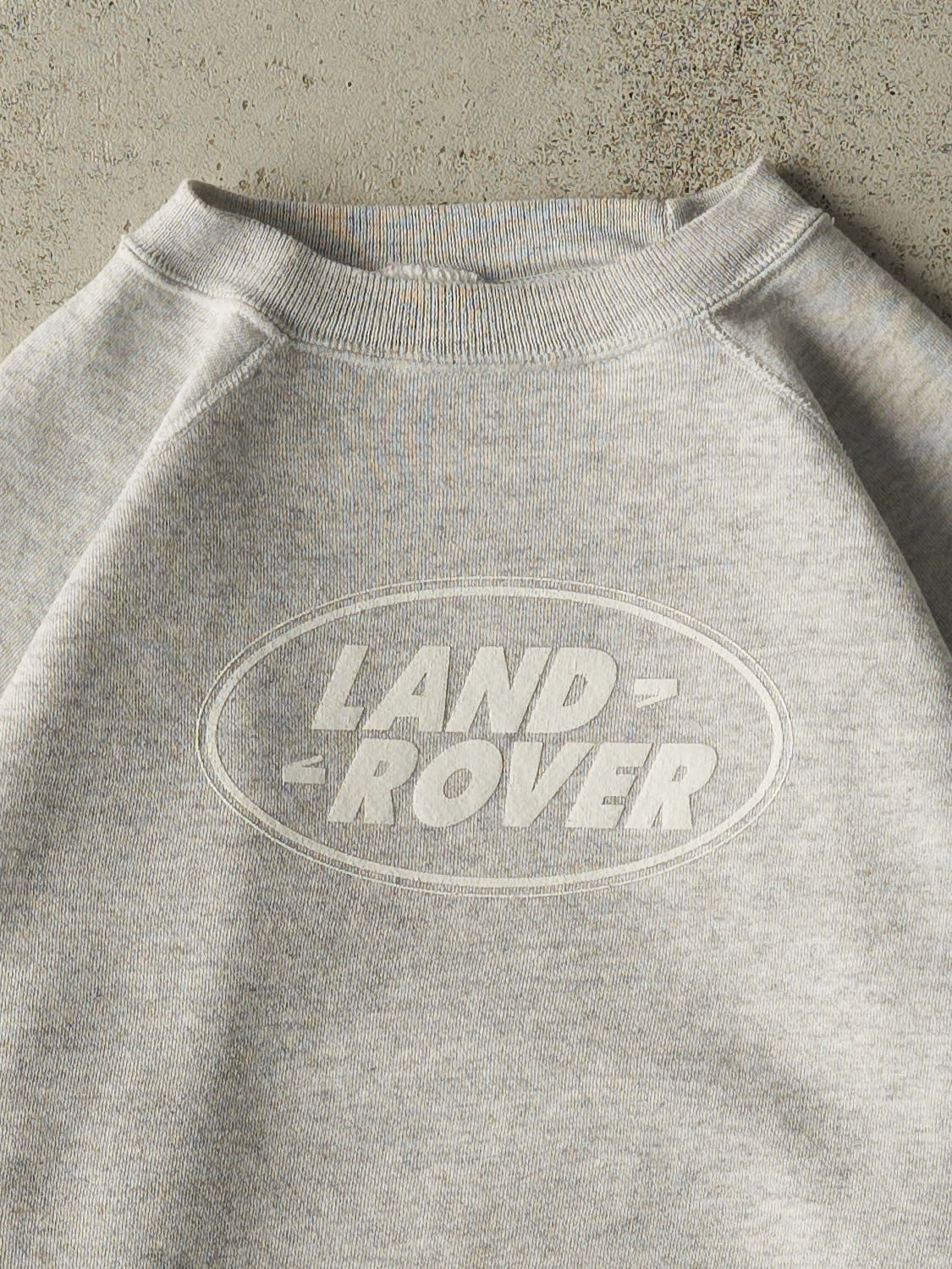 Vintage 80s Heather Grey Land Rover Crewneck (M/L)