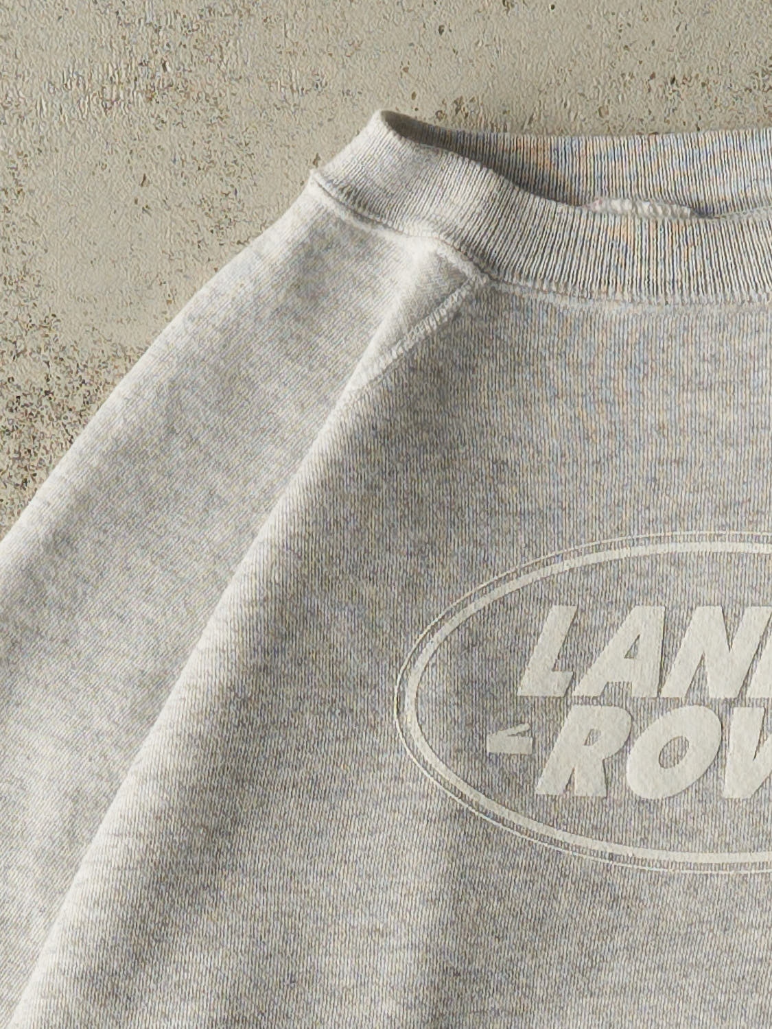 Vintage 80s Heather Grey Land Rover Crewneck (M/L)